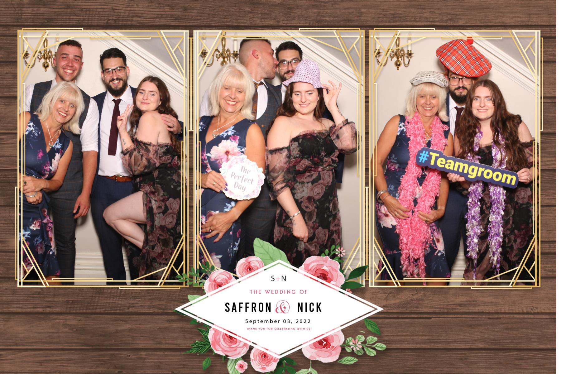 Saffron & Nick | View more photos from the event at gallery.blissbooth.co.uk/u/BlissBooth/Saffron-Nick