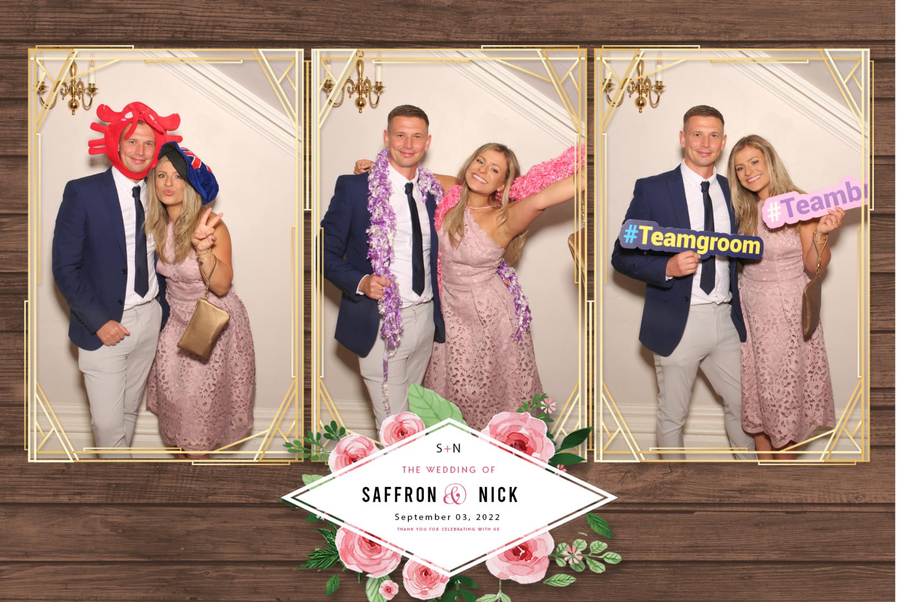 Saffron & Nick | View more photos from the event at gallery.blissbooth.co.uk/u/BlissBooth/Saffron-Nick