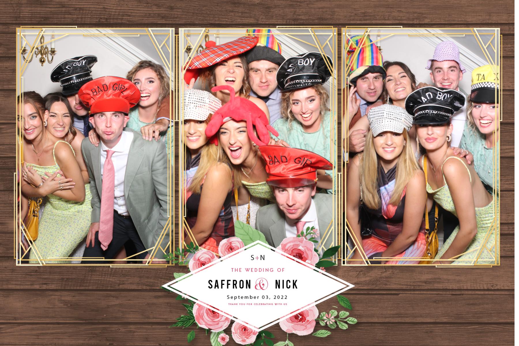 Saffron & Nick | View more photos from the event at gallery.blissbooth.co.uk/u/BlissBooth/Saffron-Nick