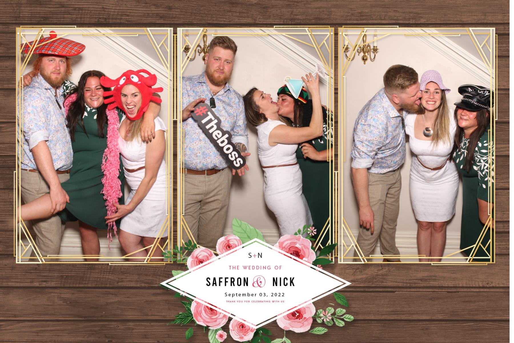 Saffron & Nick | View more photos from the event at gallery.blissbooth.co.uk/u/BlissBooth/Saffron-Nick