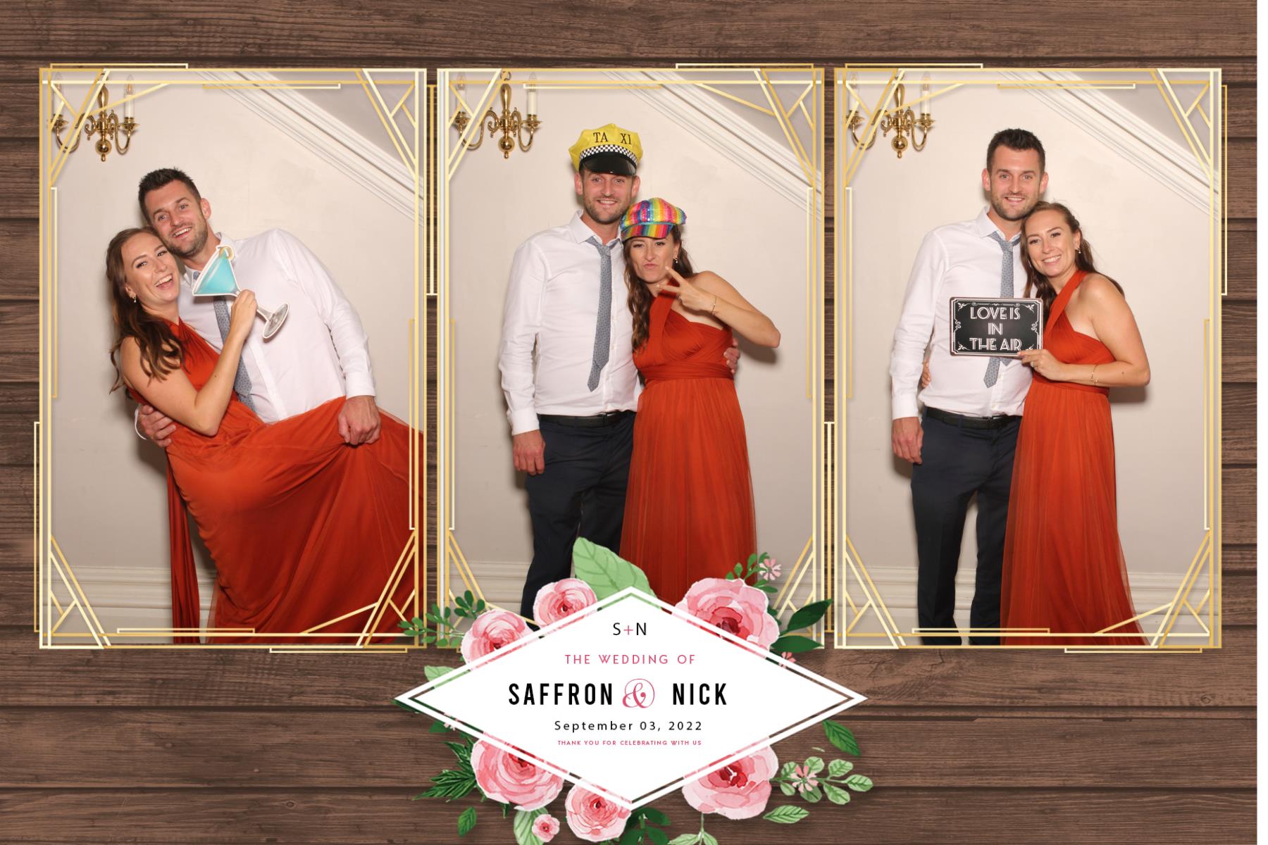 Saffron & Nick | View more photos from the event at gallery.blissbooth.co.uk/u/BlissBooth/Saffron-Nick