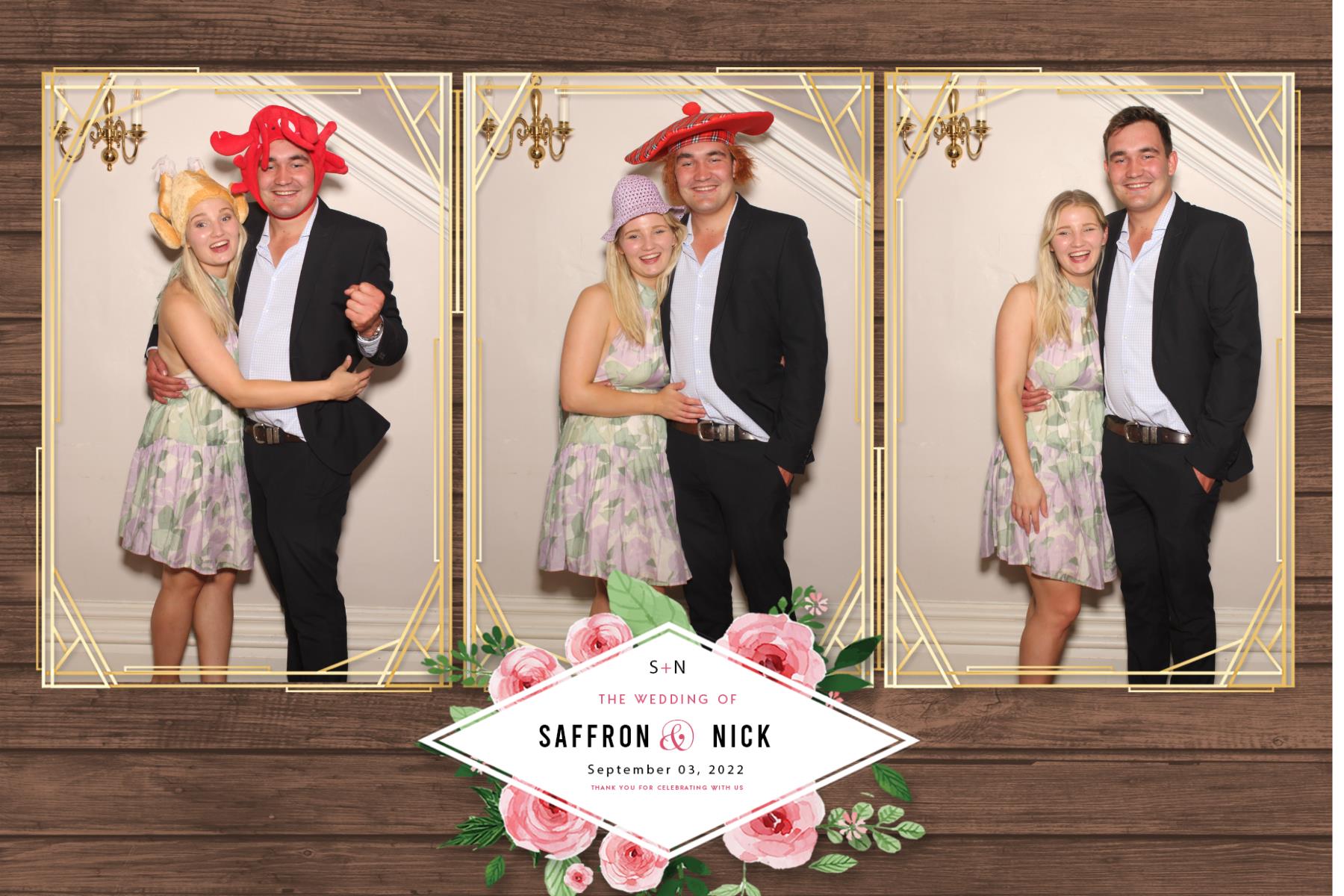 Saffron & Nick | View more photos from the event at gallery.blissbooth.co.uk/u/BlissBooth/Saffron-Nick
