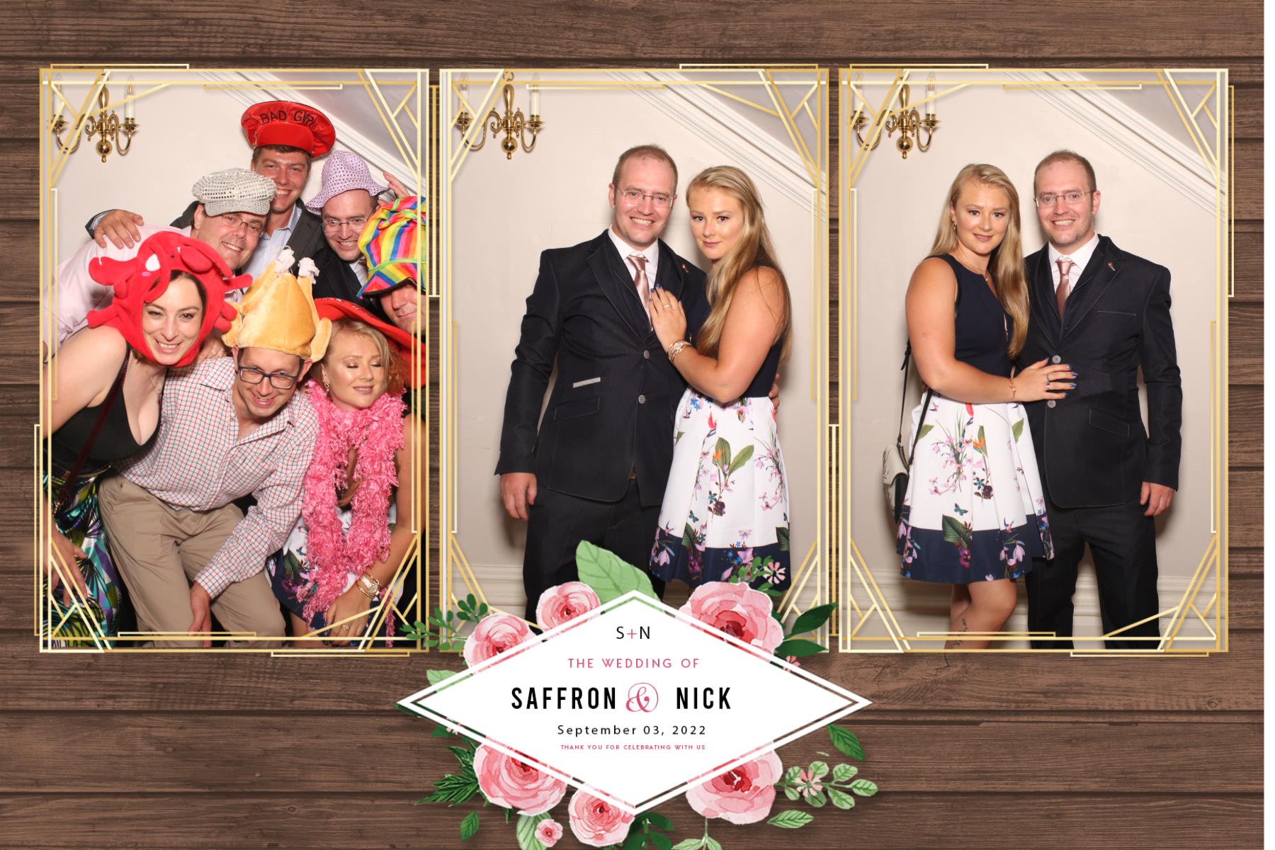 Saffron & Nick | View more photos from the event at gallery.blissbooth.co.uk/u/BlissBooth/Saffron-Nick