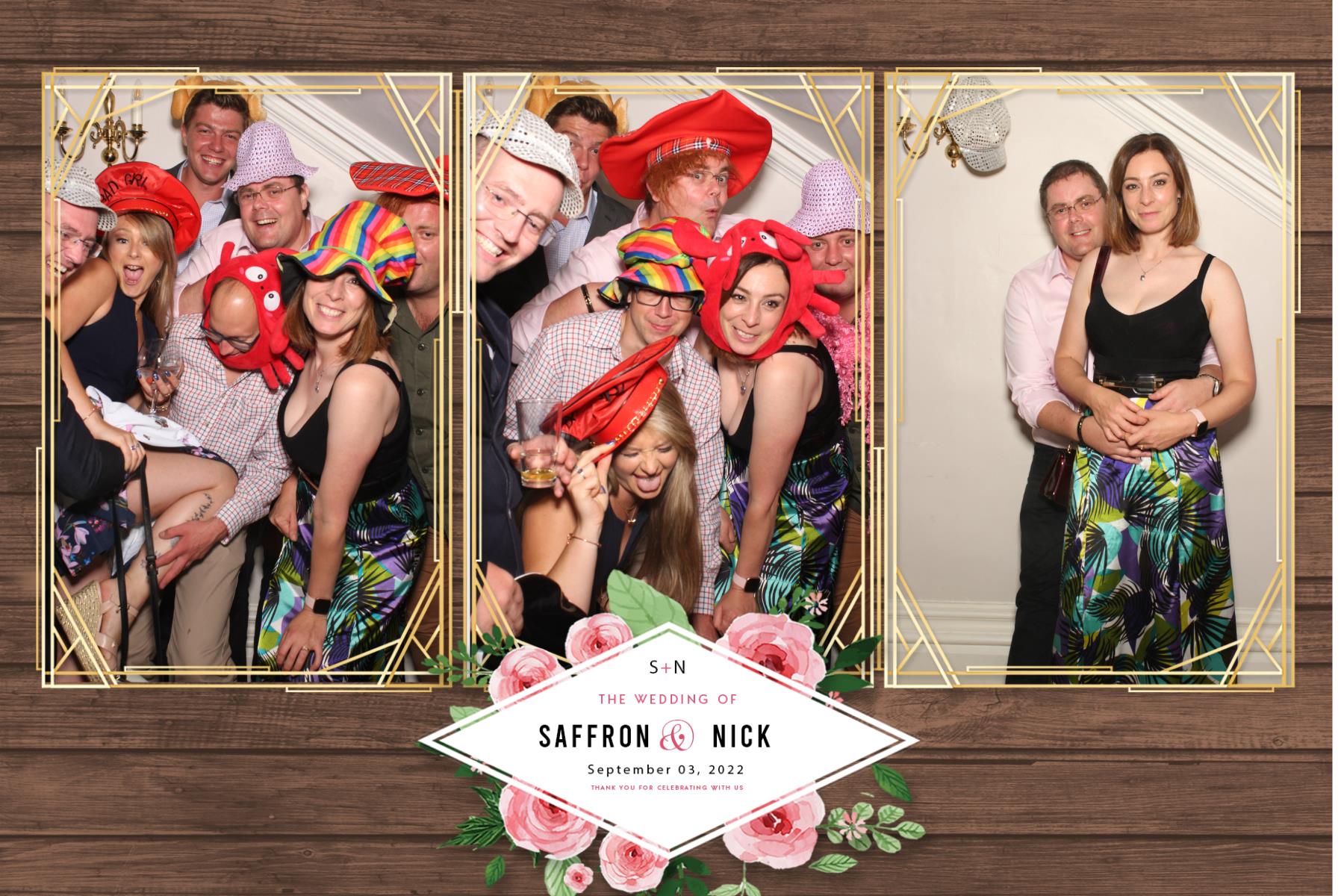 Saffron & Nick | View more photos from the event at gallery.blissbooth.co.uk/u/BlissBooth/Saffron-Nick