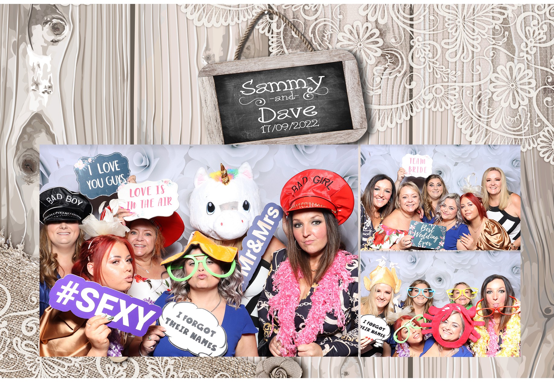 Sammy and Dave | View more photos from the event at gallery.blissbooth.co.uk/u/BlissBooth/Sammy-and-Dave