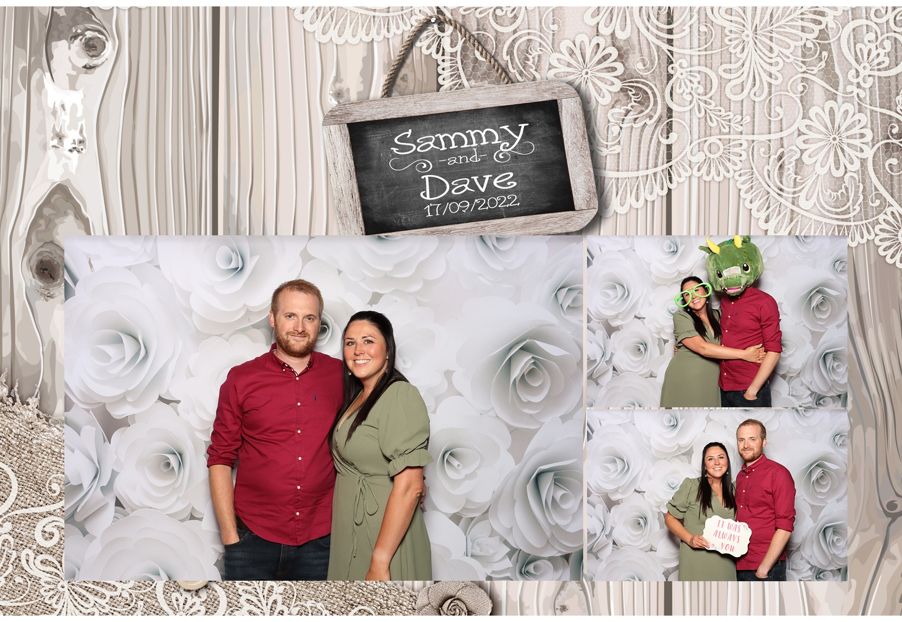 Sammy and Dave | View more photos from the event at gallery.blissbooth.co.uk/u/BlissBooth/Sammy-and-Dave