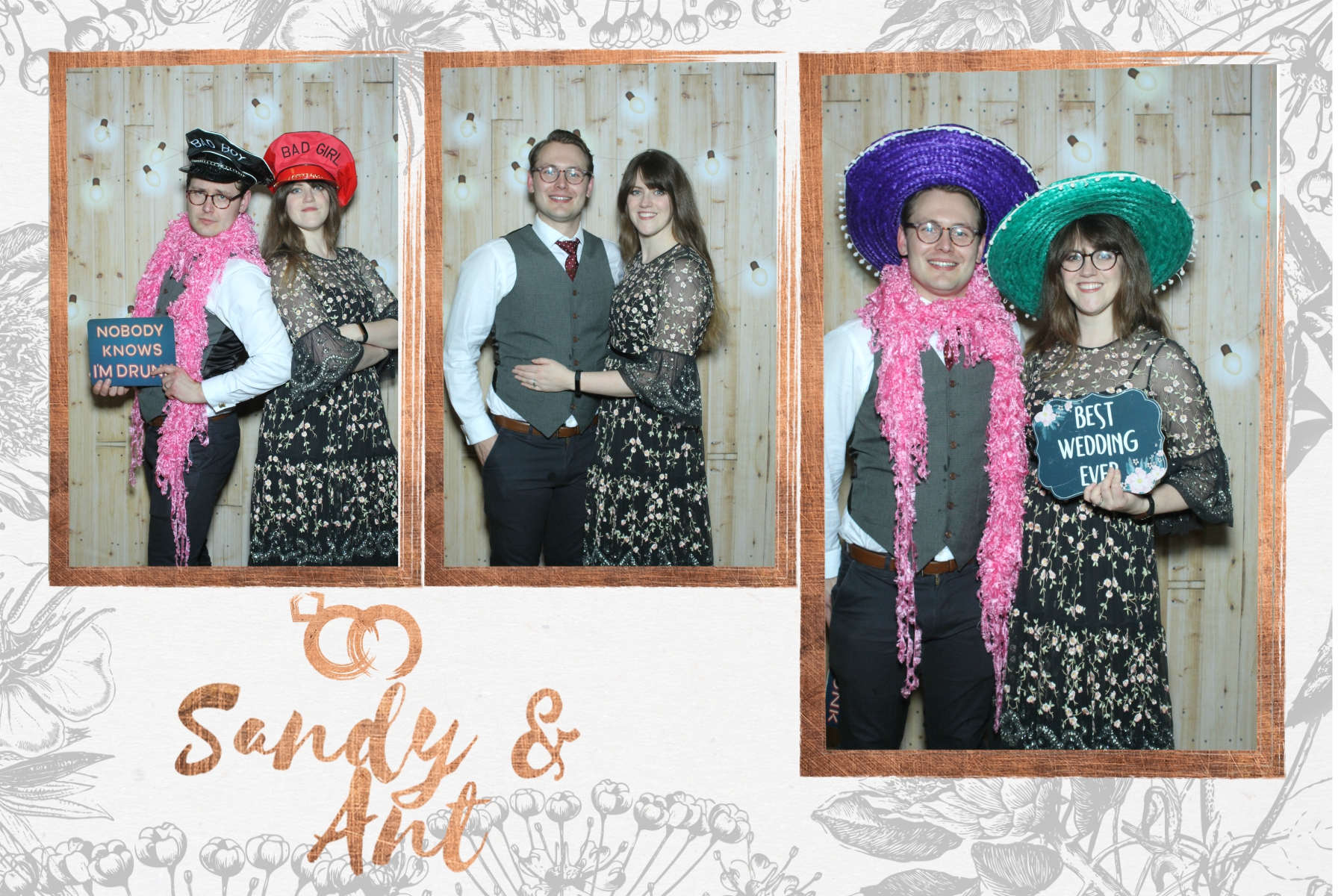 Sandy and Ant | View more photos from the event at gallery.blissbooth.co.uk/u/BlissBooth/Sandy-and-Ant-0
