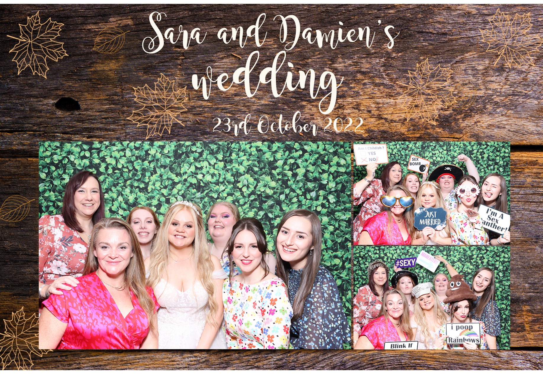 Sara and Damien | View more photos from the event at gallery.blissbooth.co.uk/u/BlissBooth/Sara-and-Damien