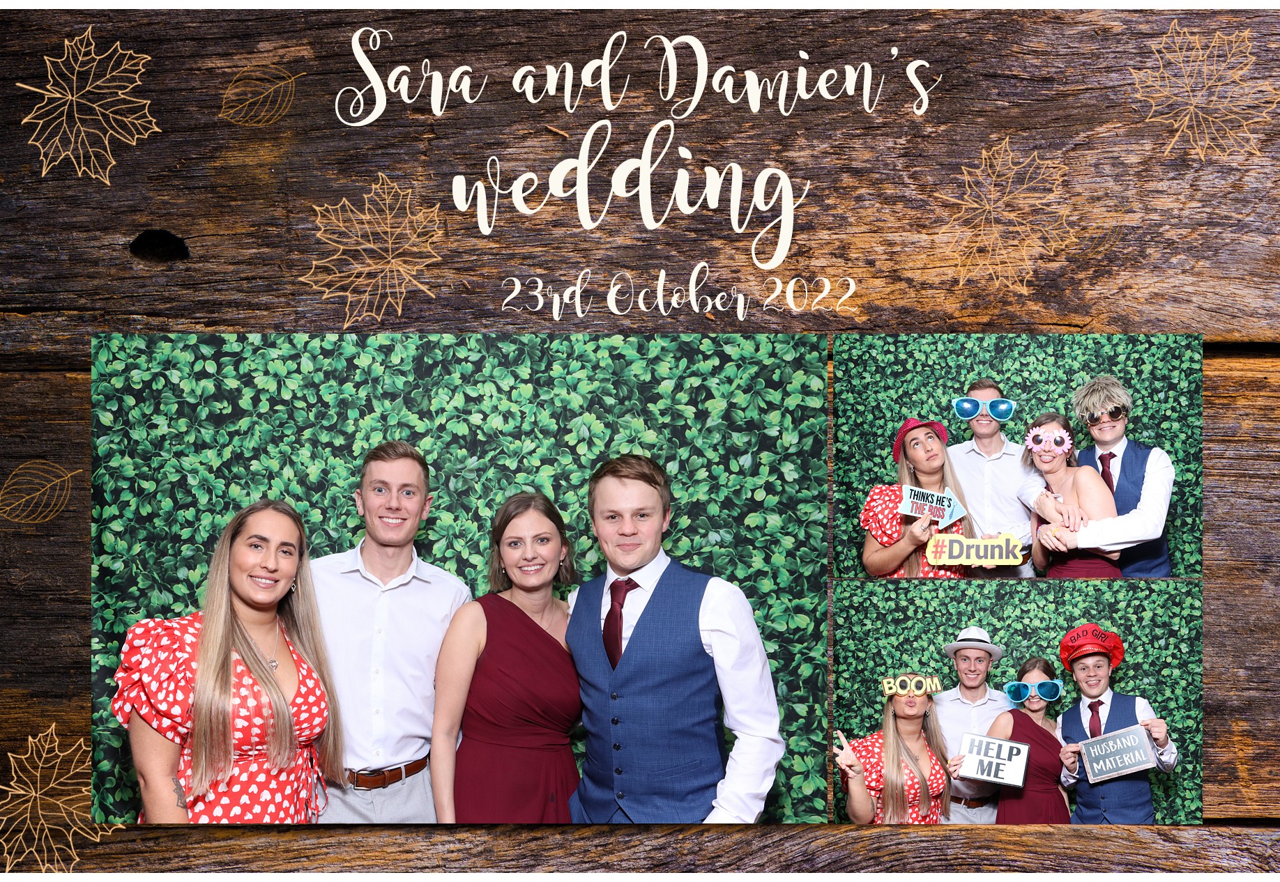 Sara and Damien | View more photos from the event at gallery.blissbooth.co.uk/u/BlissBooth/Sara-and-Damien