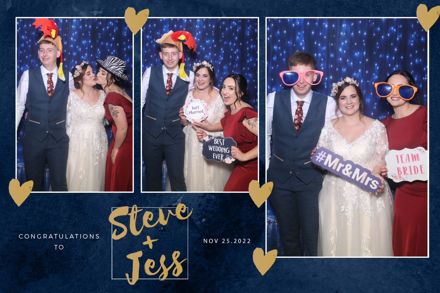 Steve and Jess | View more photos from the event at gallery.blissbooth.co.uk/u/BlissBooth/Steve-and-Jess