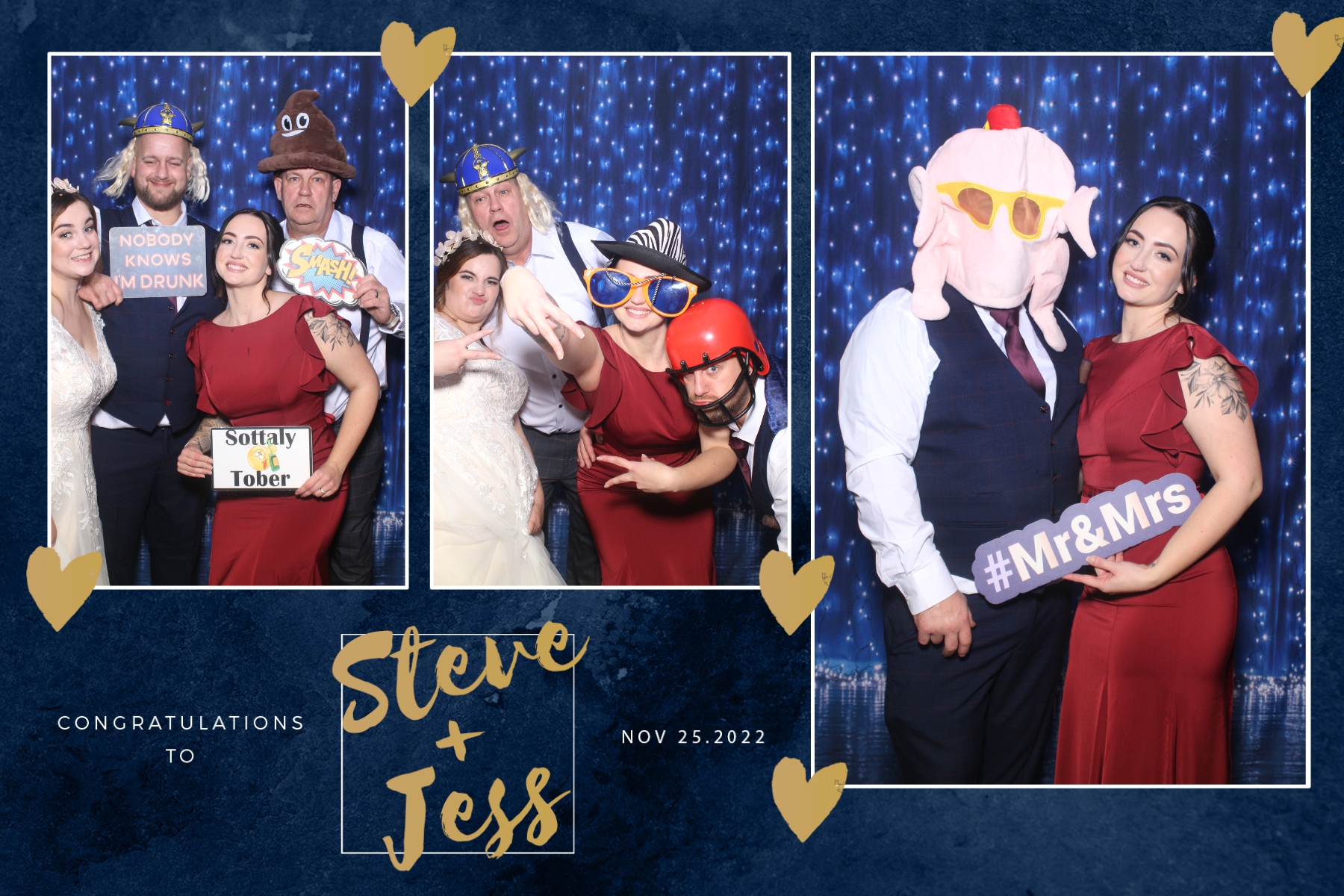 Steve and Jess | View more photos from the event at gallery.blissbooth.co.uk/u/BlissBooth/Steve-and-Jess