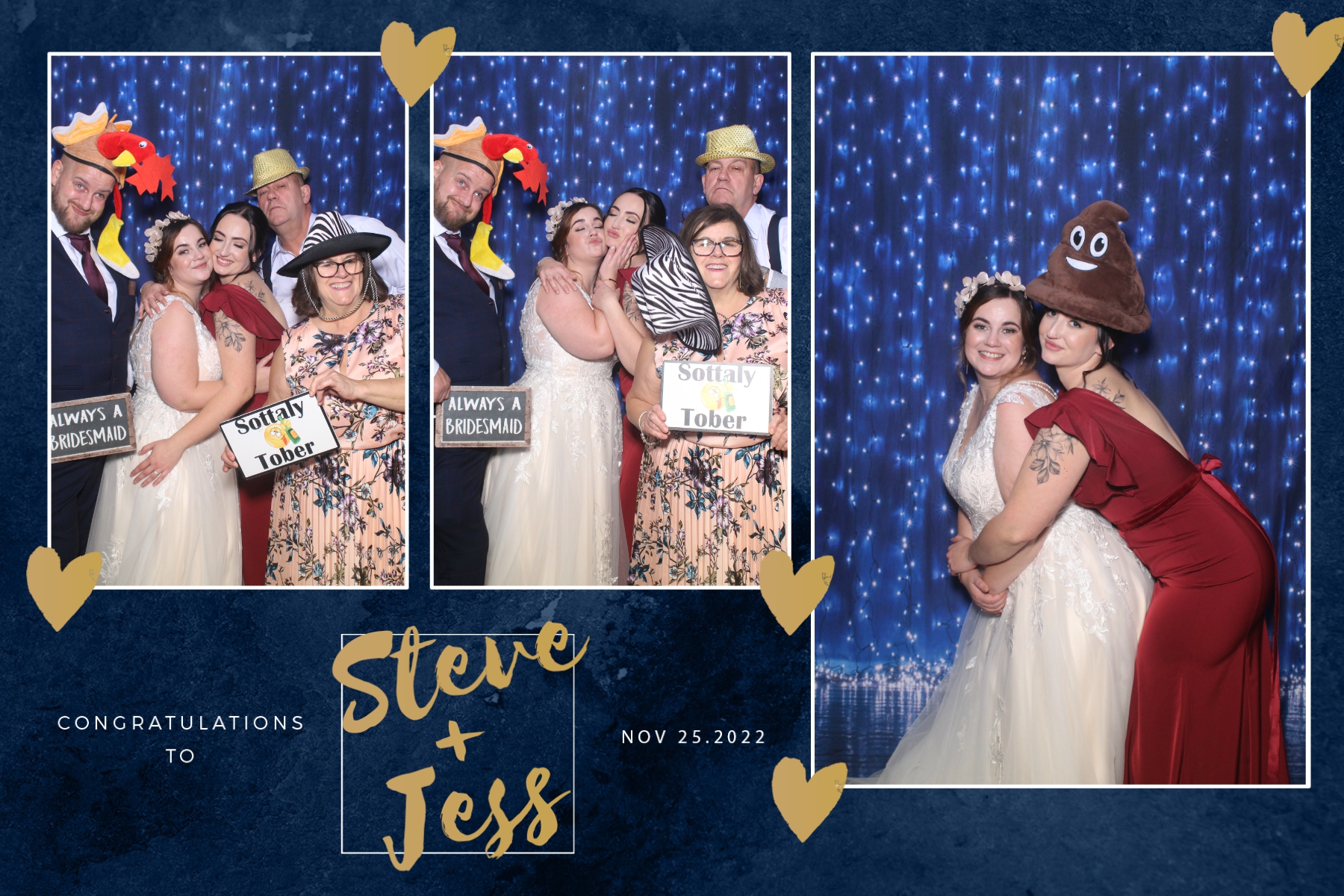 Steve and Jess | View more photos from the event at gallery.blissbooth.co.uk/u/BlissBooth/Steve-and-Jess