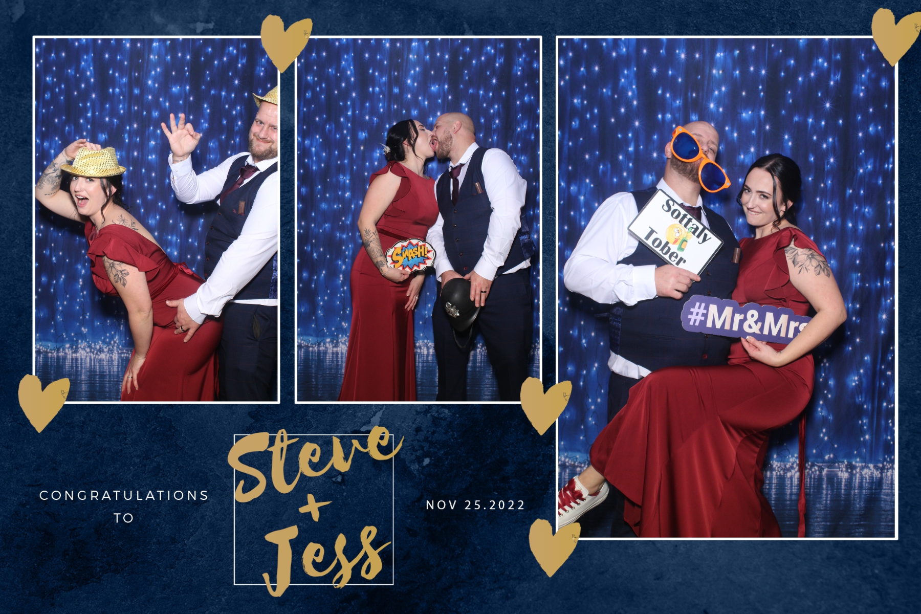 Steve and Jess | View more photos from the event at gallery.blissbooth.co.uk/u/BlissBooth/Steve-and-Jess