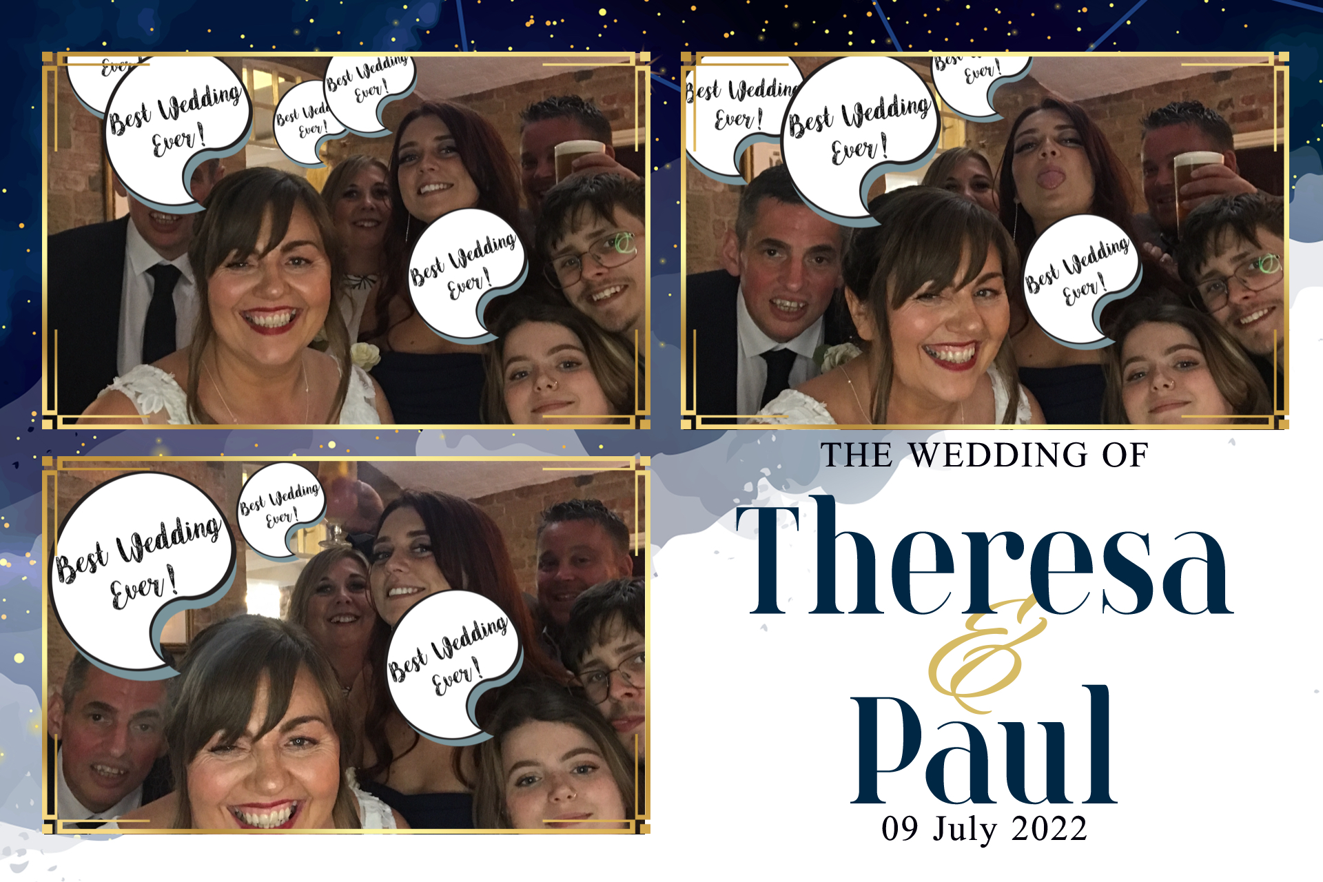 Theresa and Paul | View more photos from the event at gallery.blissbooth.co.uk/u/BlissBooth/Theresa-and-Paul