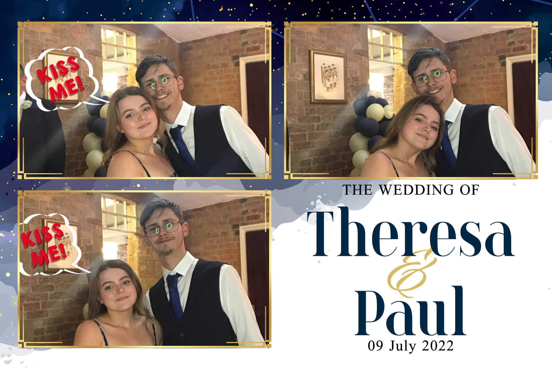 Theresa and Paul | View more photos from the event at gallery.blissbooth.co.uk/u/BlissBooth/Theresa-and-Paul