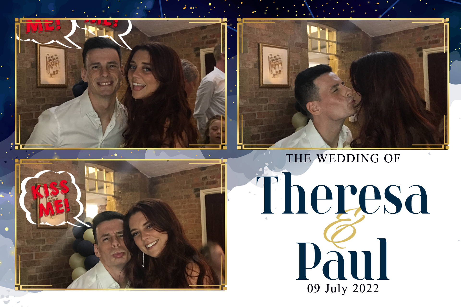 Theresa and Paul | View more photos from the event at gallery.blissbooth.co.uk/u/BlissBooth/Theresa-and-Paul