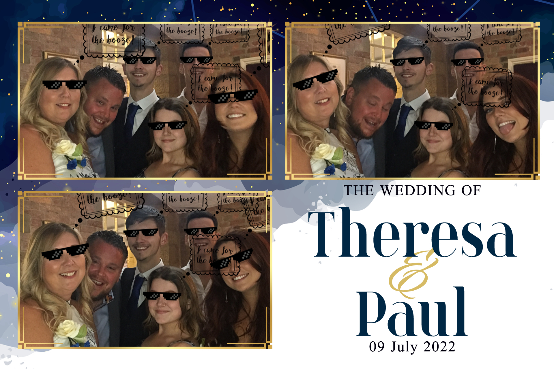 Theresa and Paul | View more photos from the event at gallery.blissbooth.co.uk/u/BlissBooth/Theresa-and-Paul