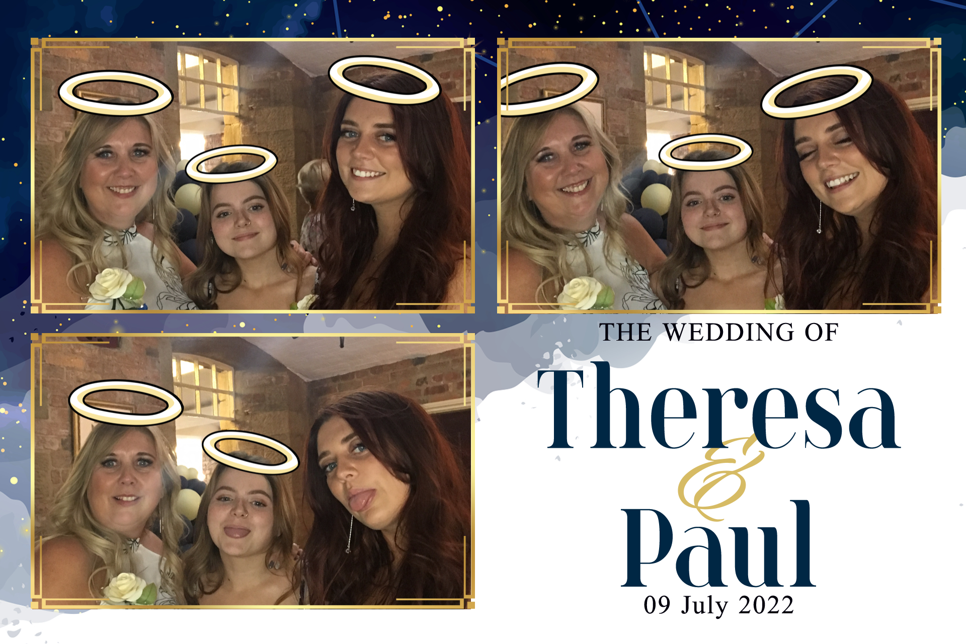 Theresa and Paul | View more photos from the event at gallery.blissbooth.co.uk/u/BlissBooth/Theresa-and-Paul