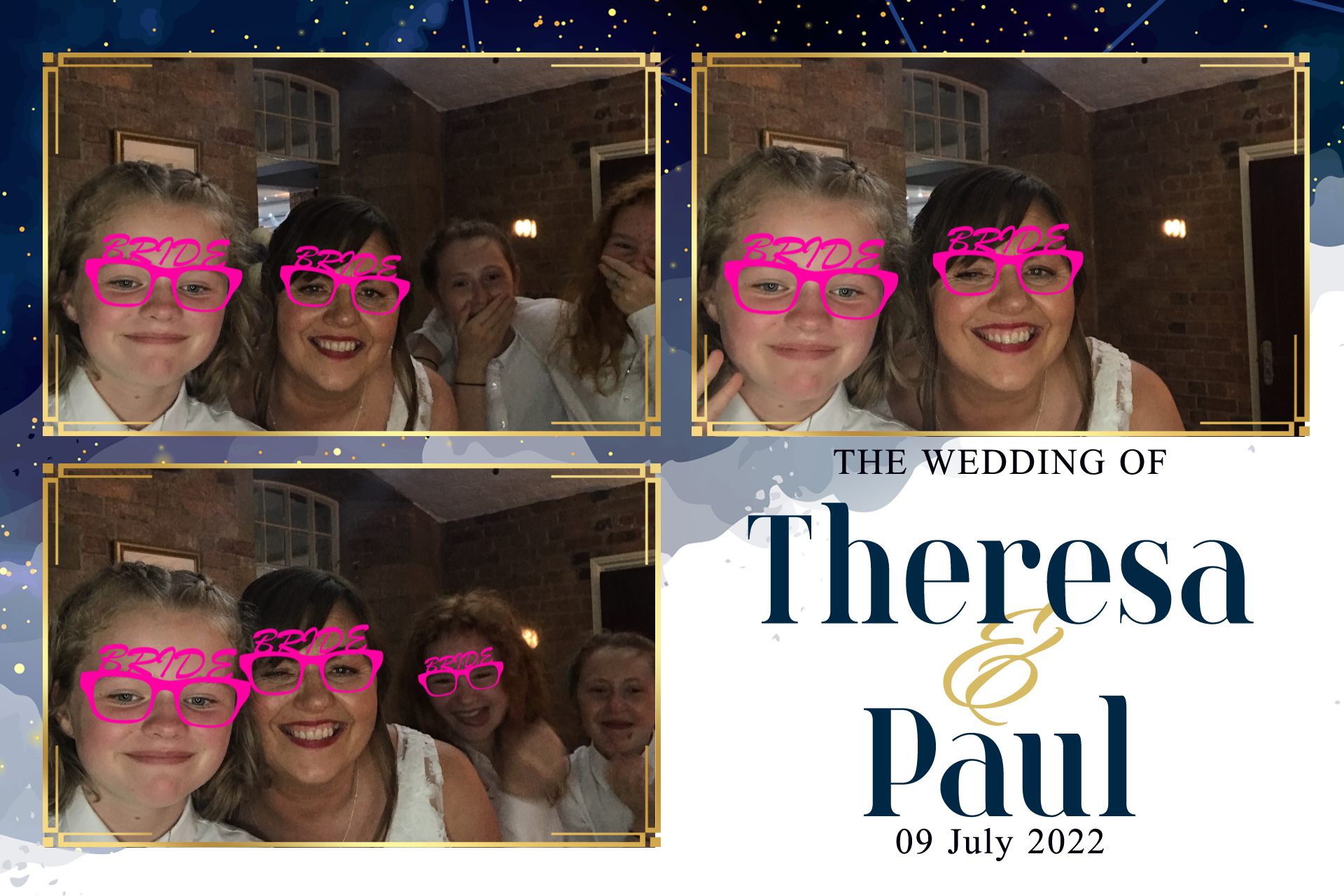 Theresa and Paul | View more photos from the event at gallery.blissbooth.co.uk/u/BlissBooth/Theresa-and-Paul