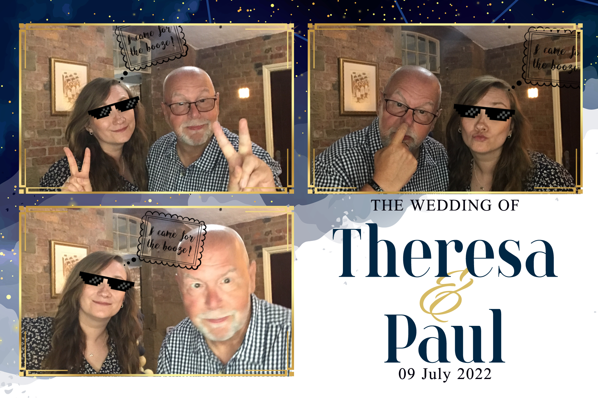 Theresa and Paul | View more photos from the event at gallery.blissbooth.co.uk/u/BlissBooth/Theresa-and-Paul