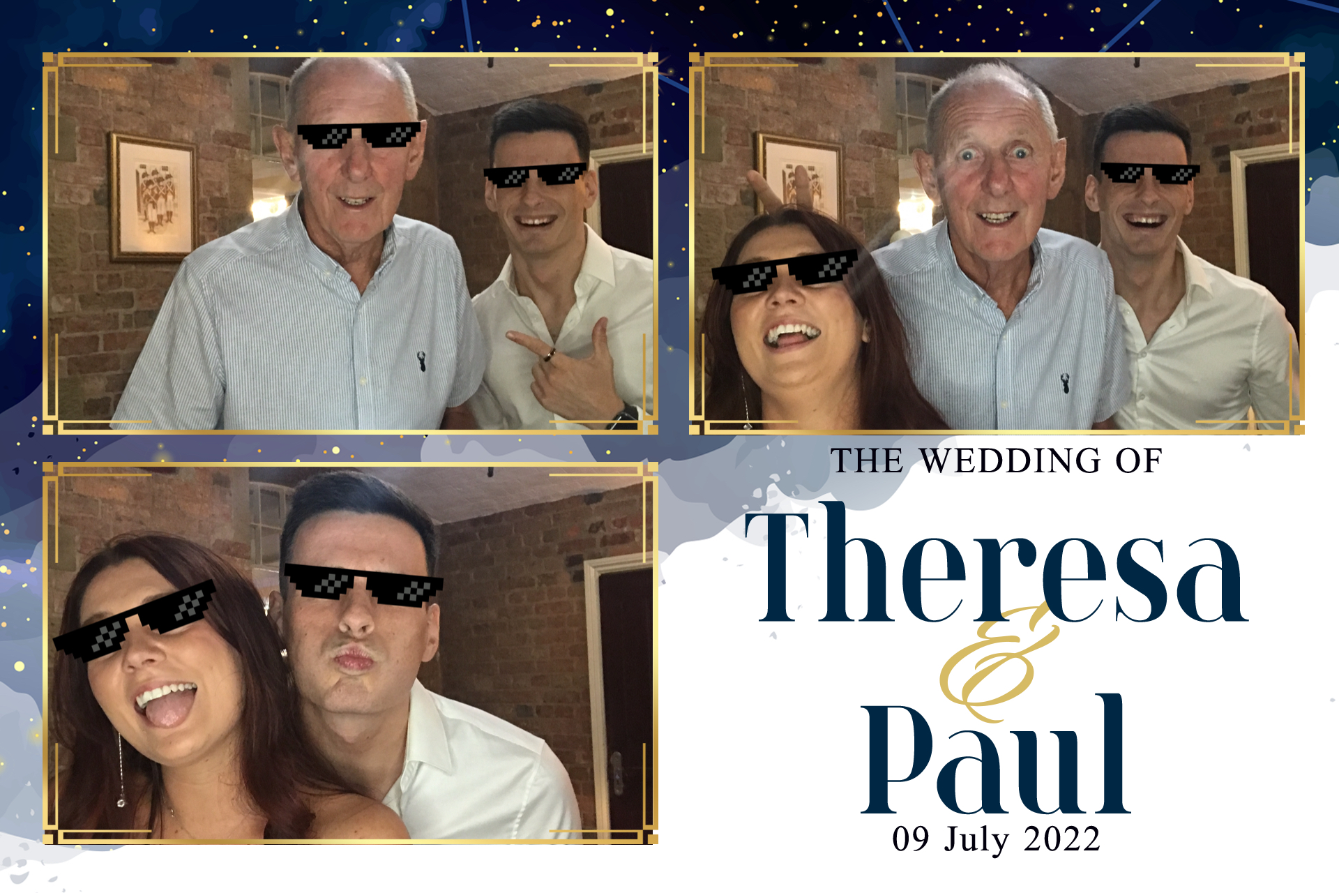 Theresa and Paul | View more photos from the event at gallery.blissbooth.co.uk/u/BlissBooth/Theresa-and-Paul