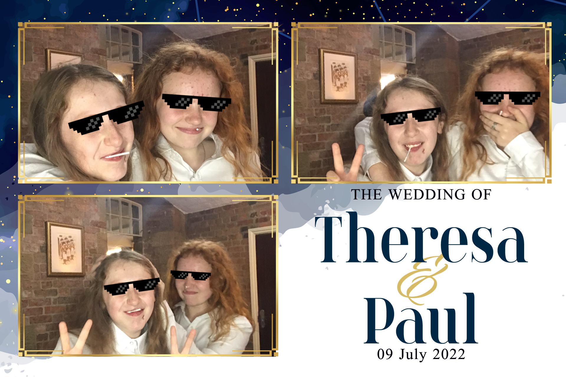 Theresa and Paul | View more photos from the event at gallery.blissbooth.co.uk/u/BlissBooth/Theresa-and-Paul