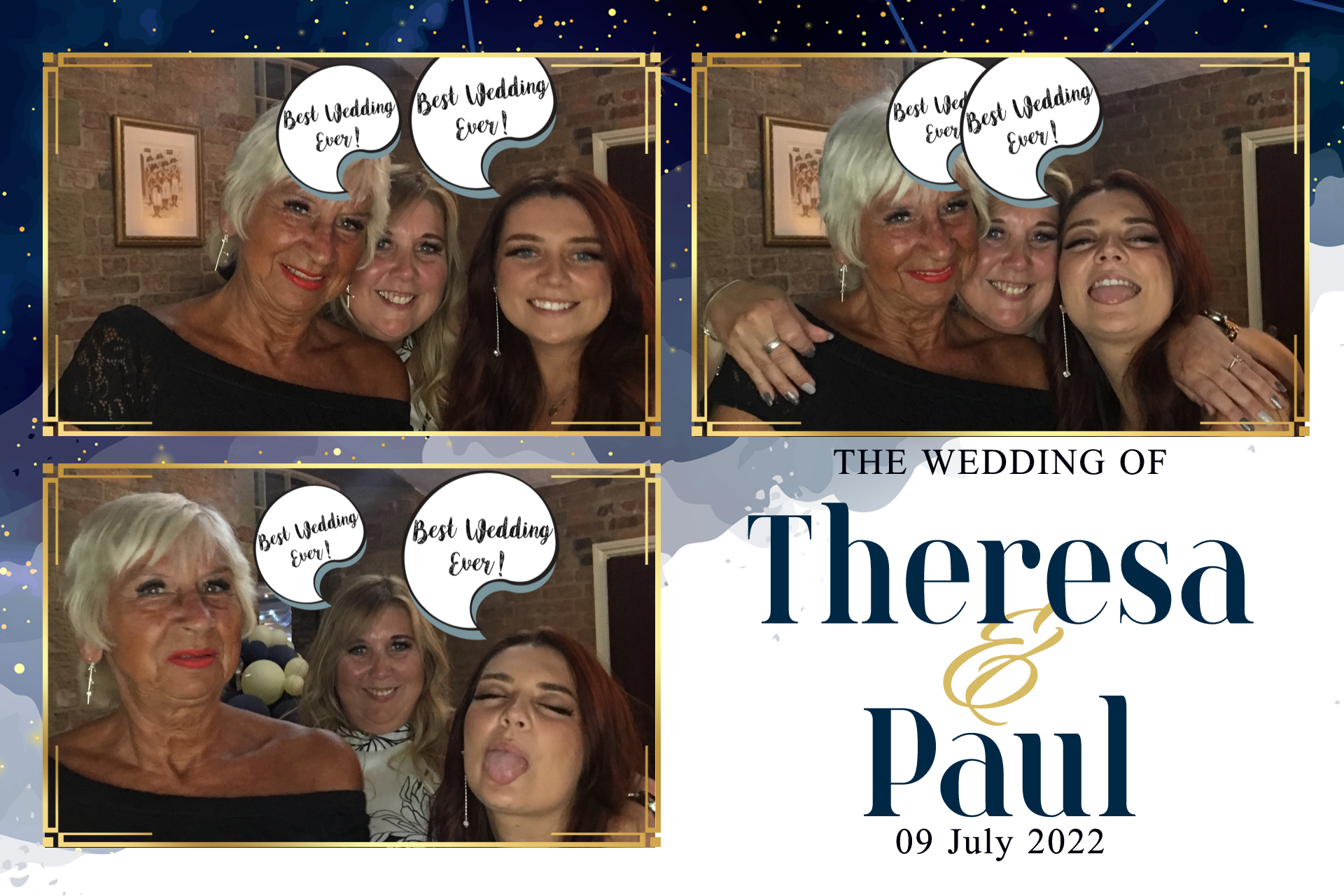 Theresa and Paul | View more photos from the event at gallery.blissbooth.co.uk/u/BlissBooth/Theresa-and-Paul