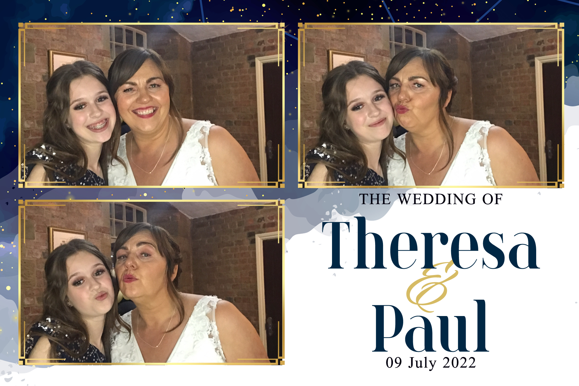 Theresa and Paul | View more photos from the event at gallery.blissbooth.co.uk/u/BlissBooth/Theresa-and-Paul