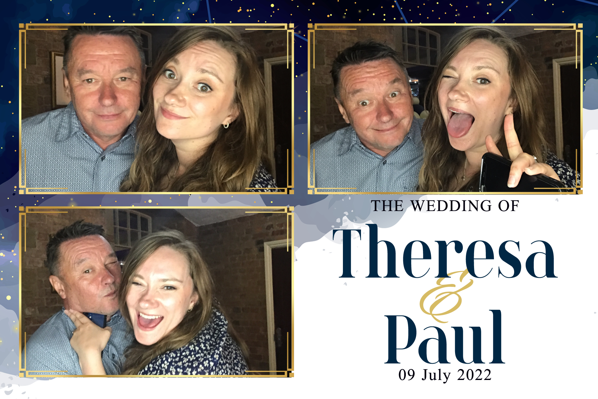 Theresa and Paul | View more photos from the event at gallery.blissbooth.co.uk/u/BlissBooth/Theresa-and-Paul