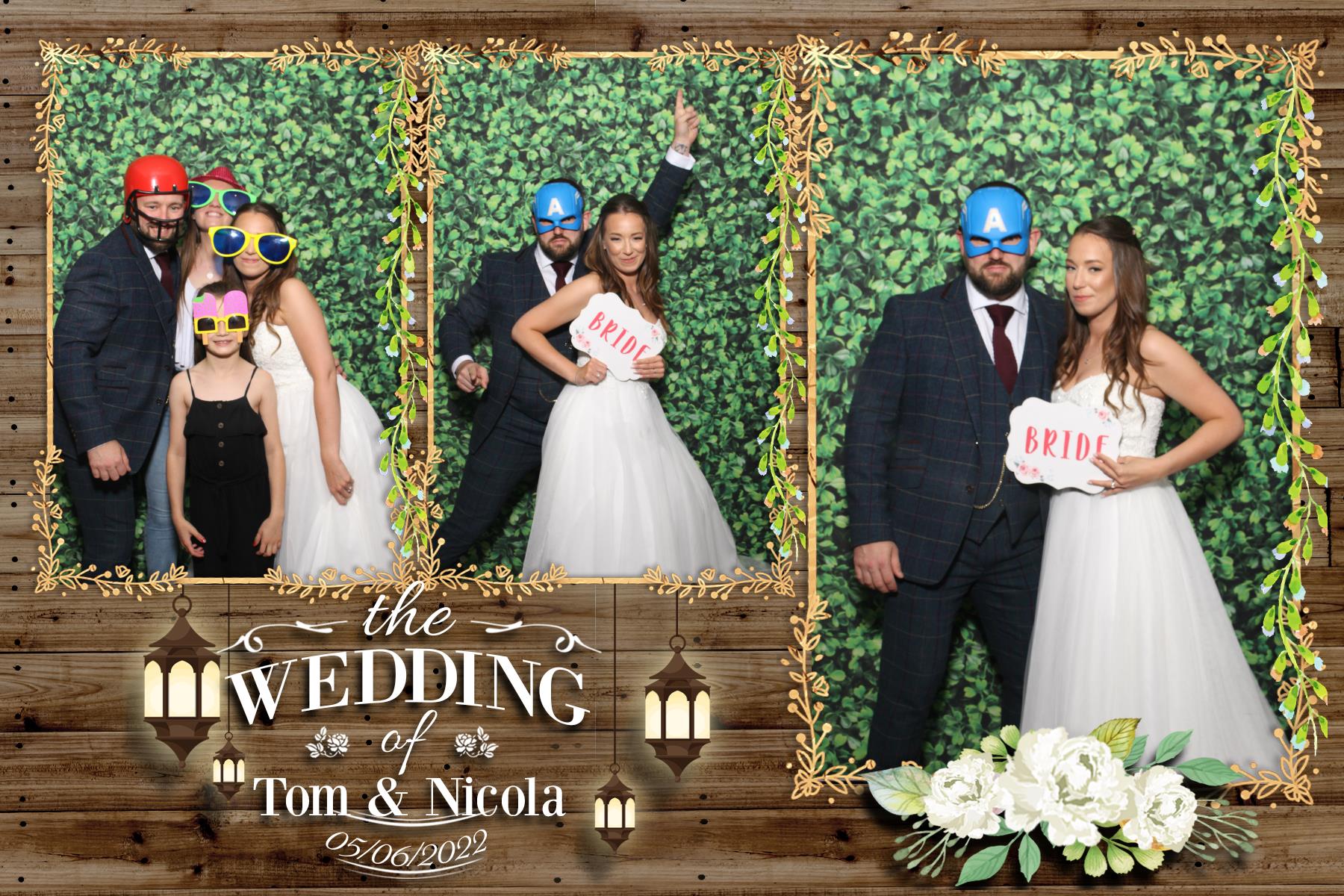 Tom and Nicola | View more photos from the event at gallery.blissbooth.co.uk/u/BlissBooth/Tom-and-Nicola