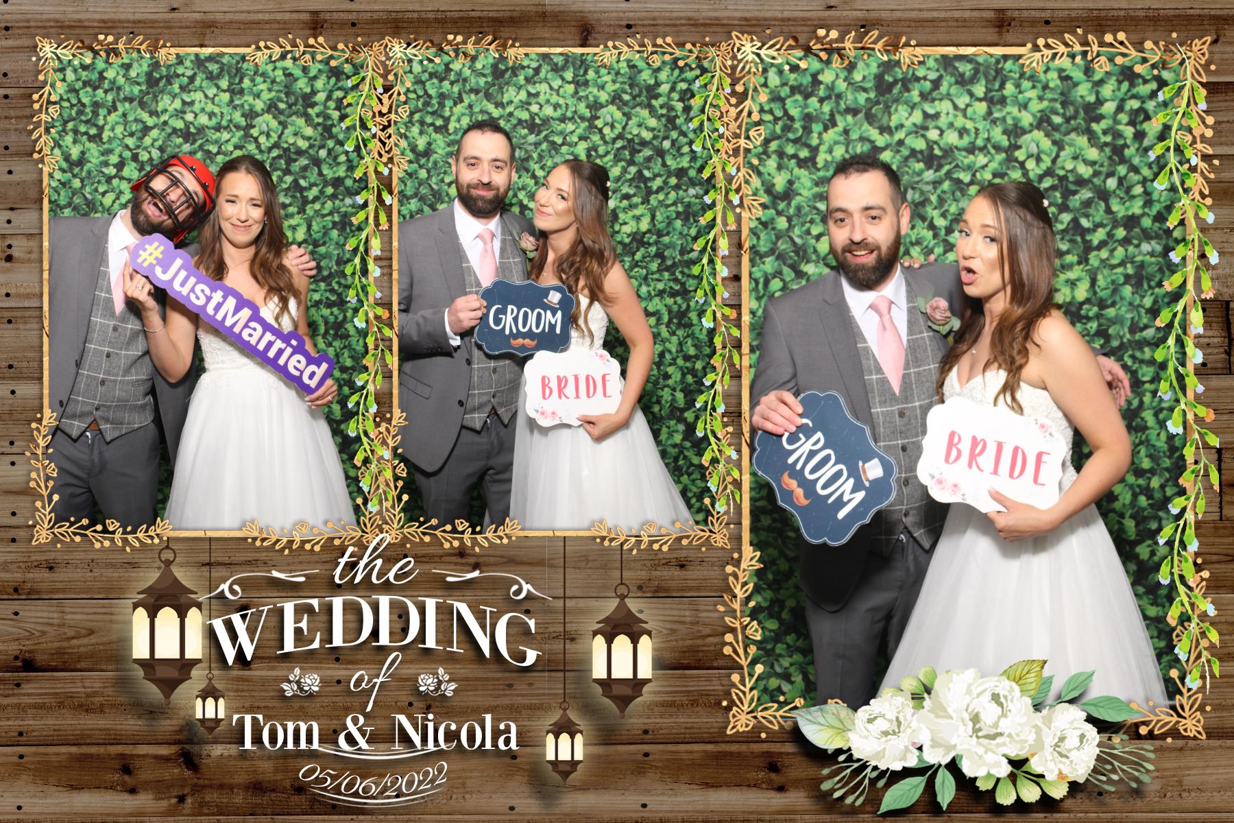 Tom and Nicola | View more photos from the event at gallery.blissbooth.co.uk/u/BlissBooth/Tom-and-Nicola