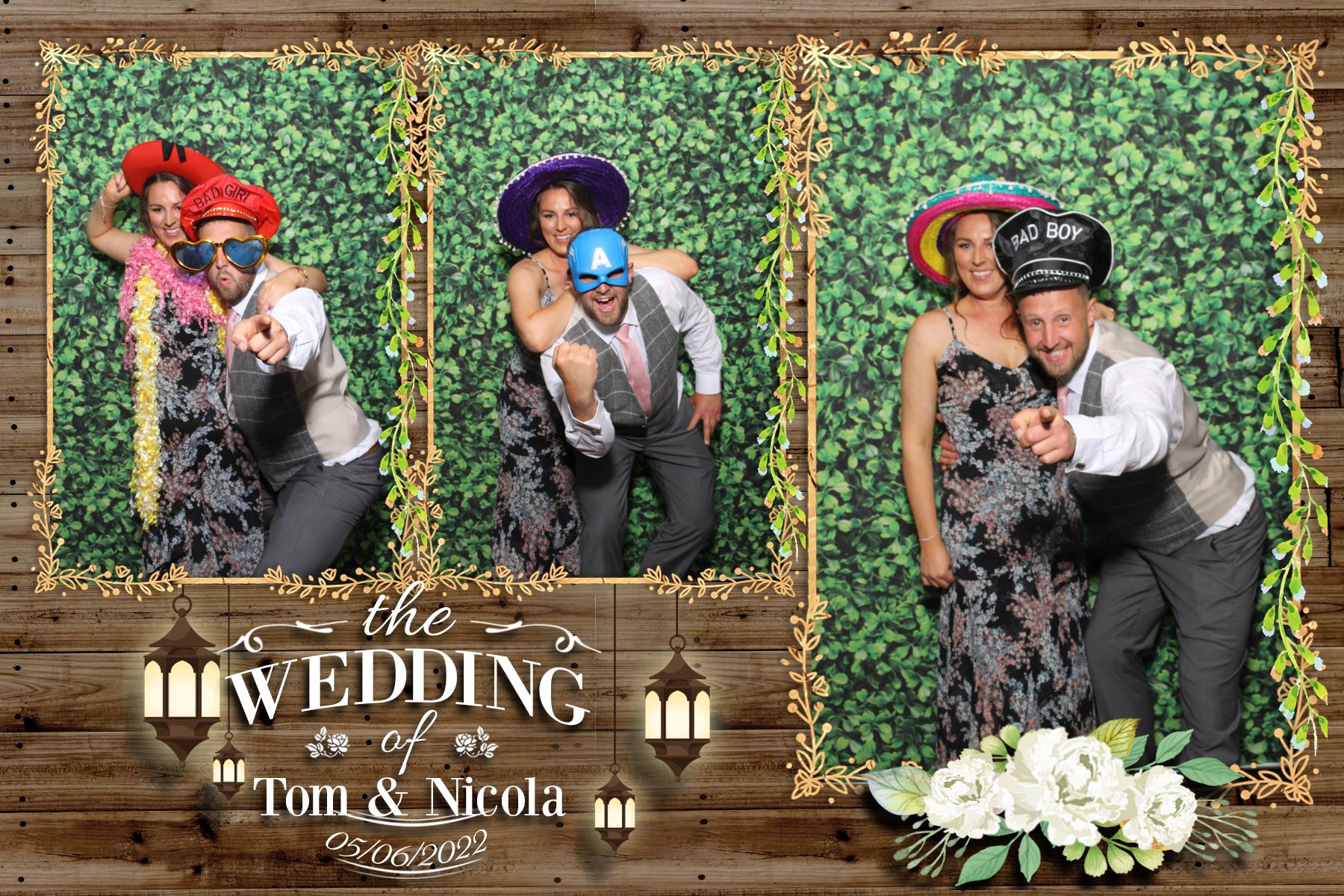 Tom and Nicola | View more photos from the event at gallery.blissbooth.co.uk/u/BlissBooth/Tom-and-Nicola