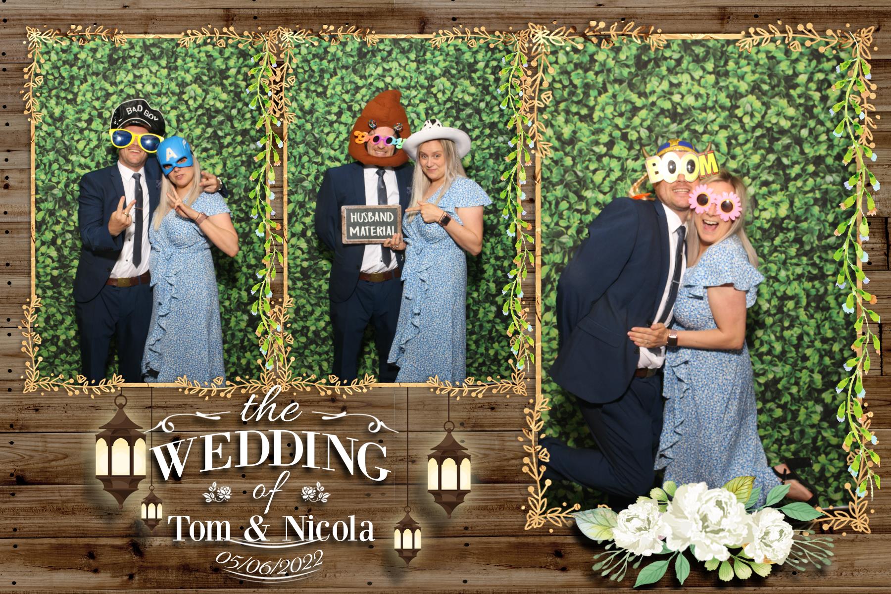 Tom and Nicola | View more photos from the event at gallery.blissbooth.co.uk/u/BlissBooth/Tom-and-Nicola