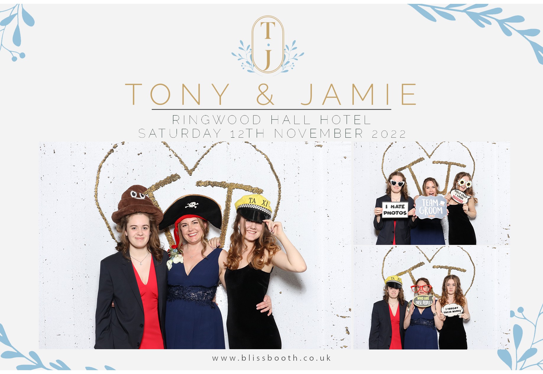 Tony & Jamie | View more photos from the event at gallery.blissbooth.co.uk/u/BlissBooth/Tony-Jamie