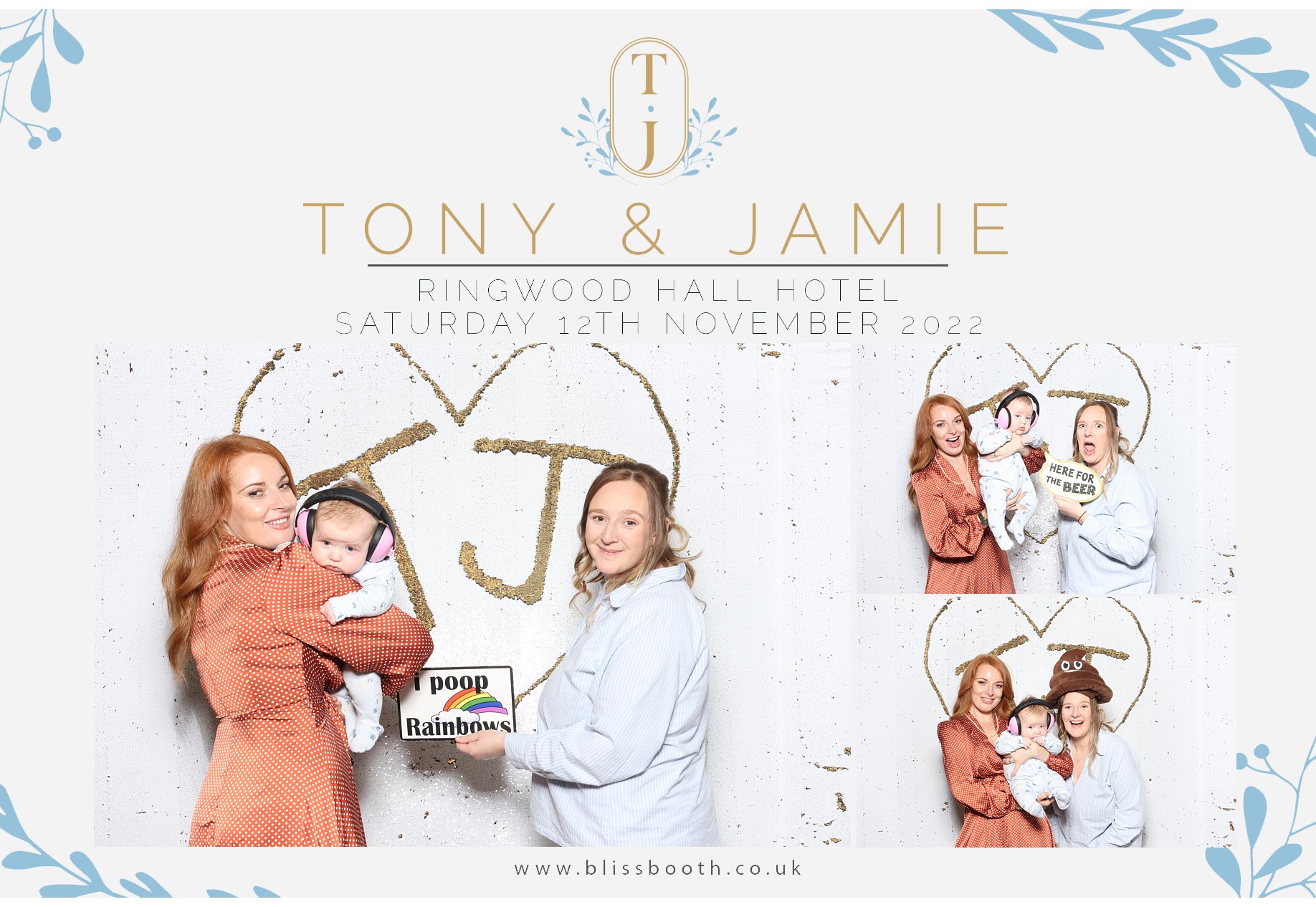 Tony & Jamie | View more photos from the event at gallery.blissbooth.co.uk/u/BlissBooth/Tony-Jamie