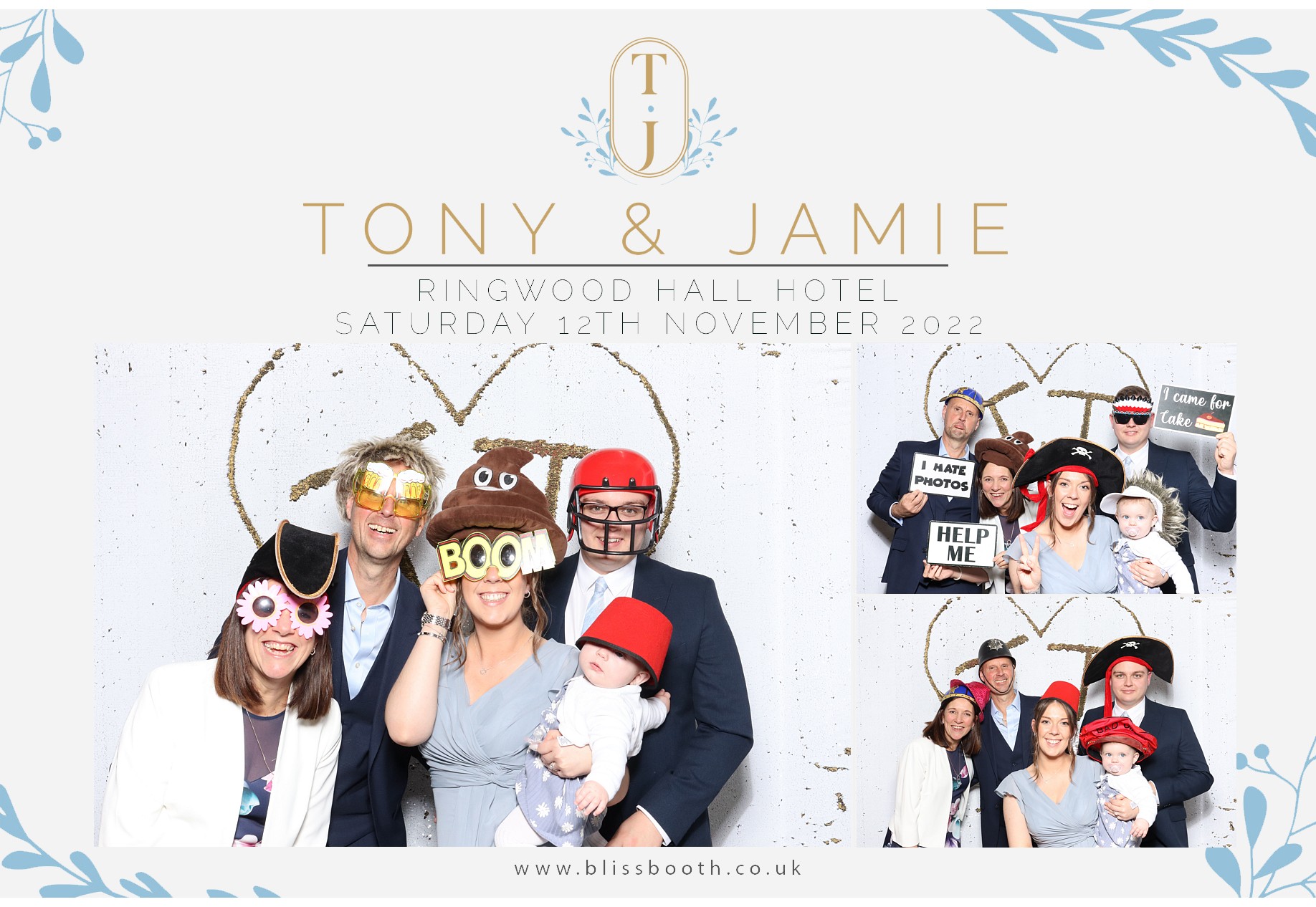 Tony & Jamie | View more photos from the event at gallery.blissbooth.co.uk/u/BlissBooth/Tony-Jamie