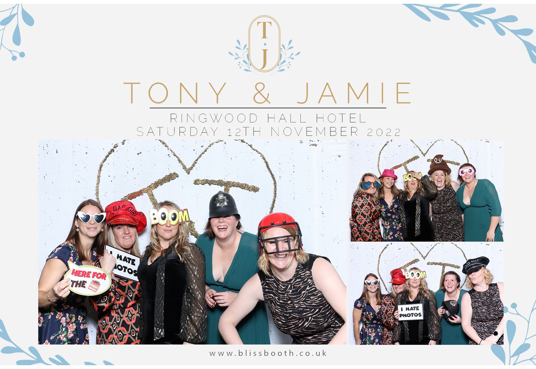 Tony & Jamie | View more photos from the event at gallery.blissbooth.co.uk/u/BlissBooth/Tony-Jamie
