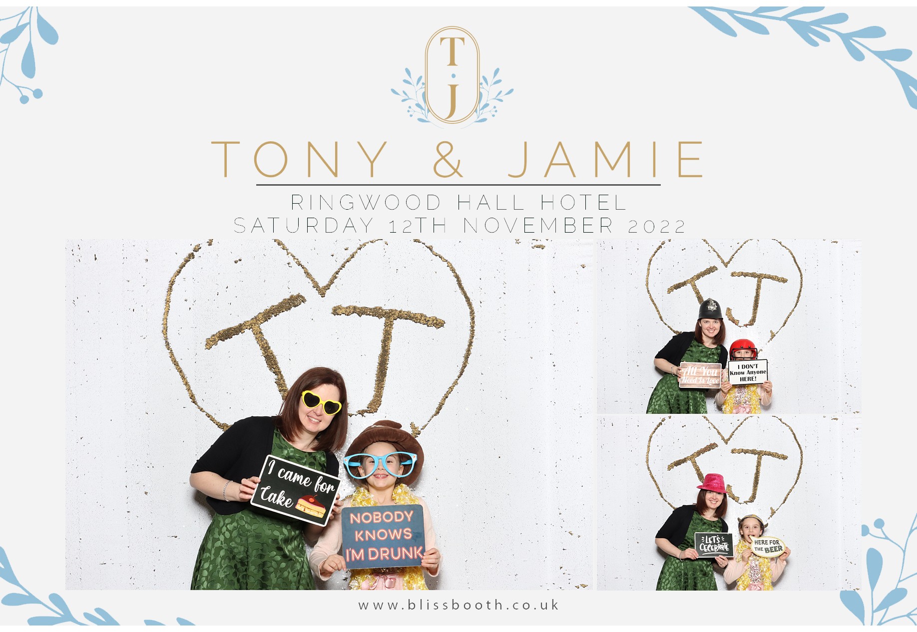 Tony & Jamie | View more photos from the event at gallery.blissbooth.co.uk/u/BlissBooth/Tony-Jamie