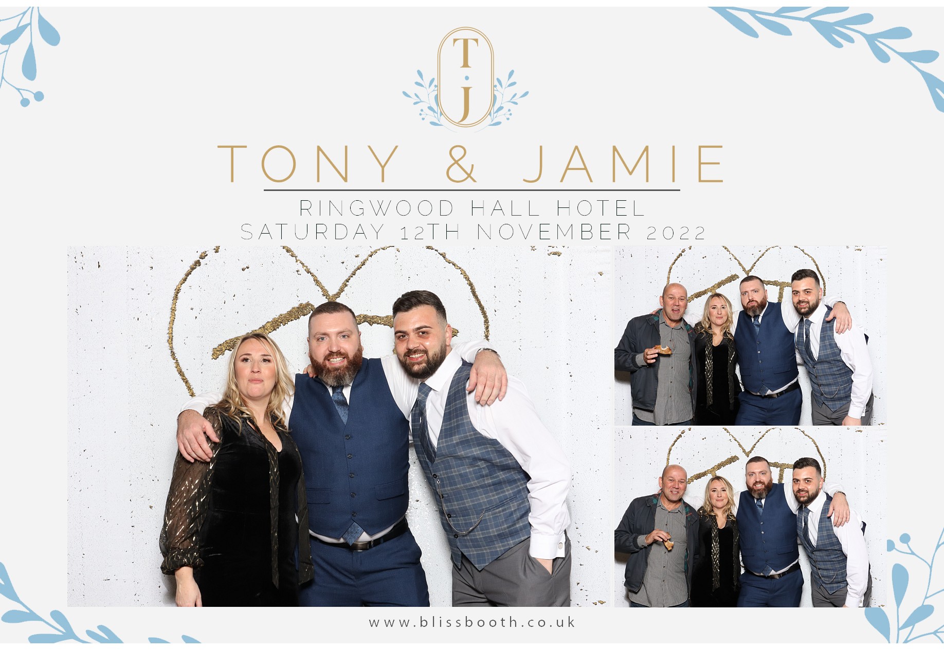 Tony & Jamie | View more photos from the event at gallery.blissbooth.co.uk/u/BlissBooth/Tony-Jamie