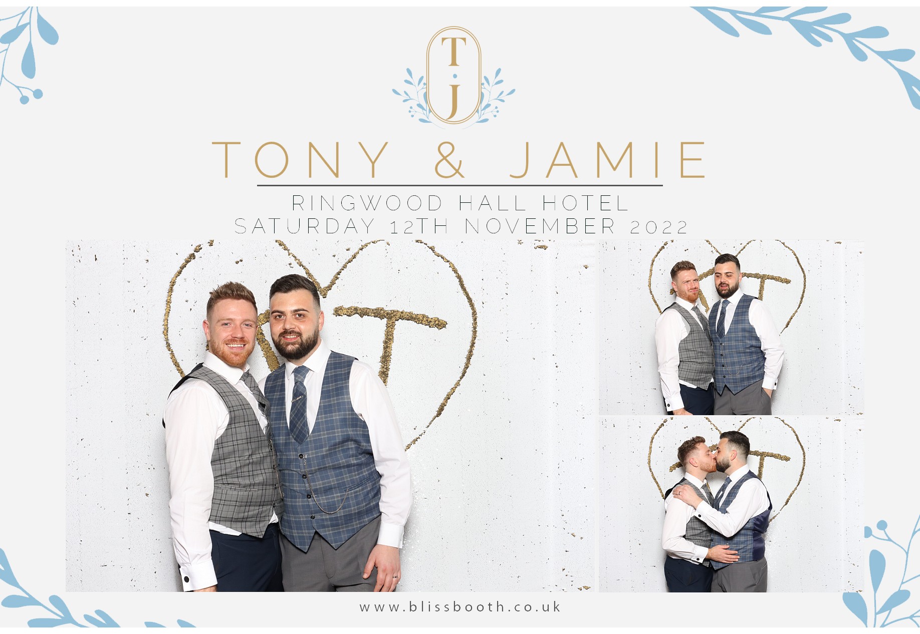 Tony & Jamie | View more photos from the event at gallery.blissbooth.co.uk/u/BlissBooth/Tony-Jamie