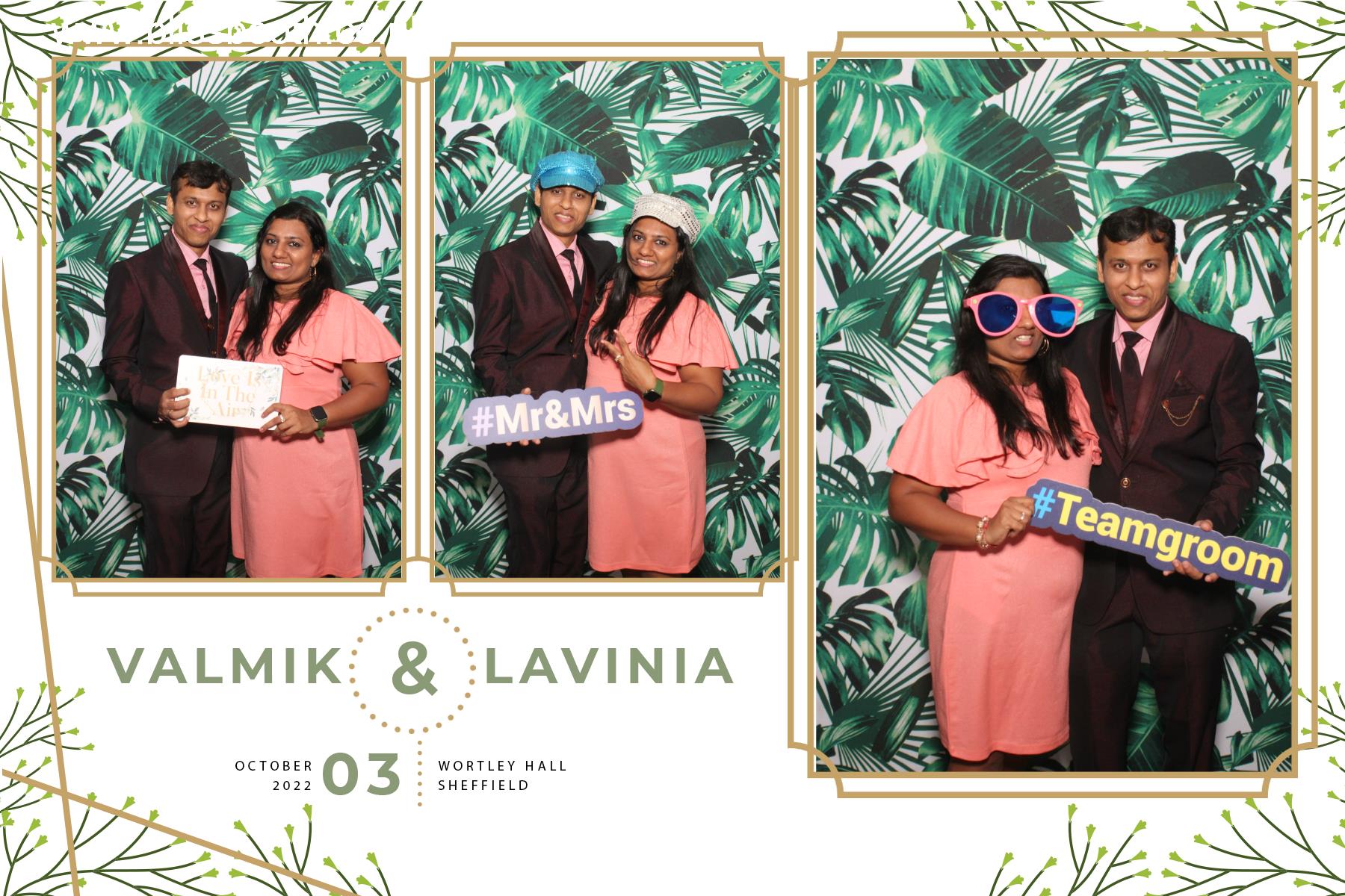 Valmik & Lavinia | View more photos from the event at gallery.blissbooth.co.uk/u/BlissBooth/Valmik-Lavinia
