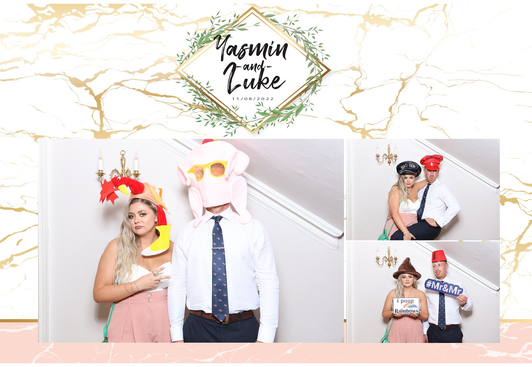 Yasmin and Luke | View more photos from the event at gallery.blissbooth.co.uk/u/BlissBooth/Yasmin-and-Luke