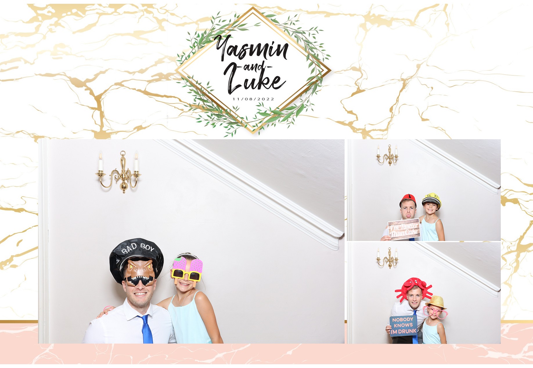 Yasmin and Luke | View more photos from the event at gallery.blissbooth.co.uk/u/BlissBooth/Yasmin-and-Luke