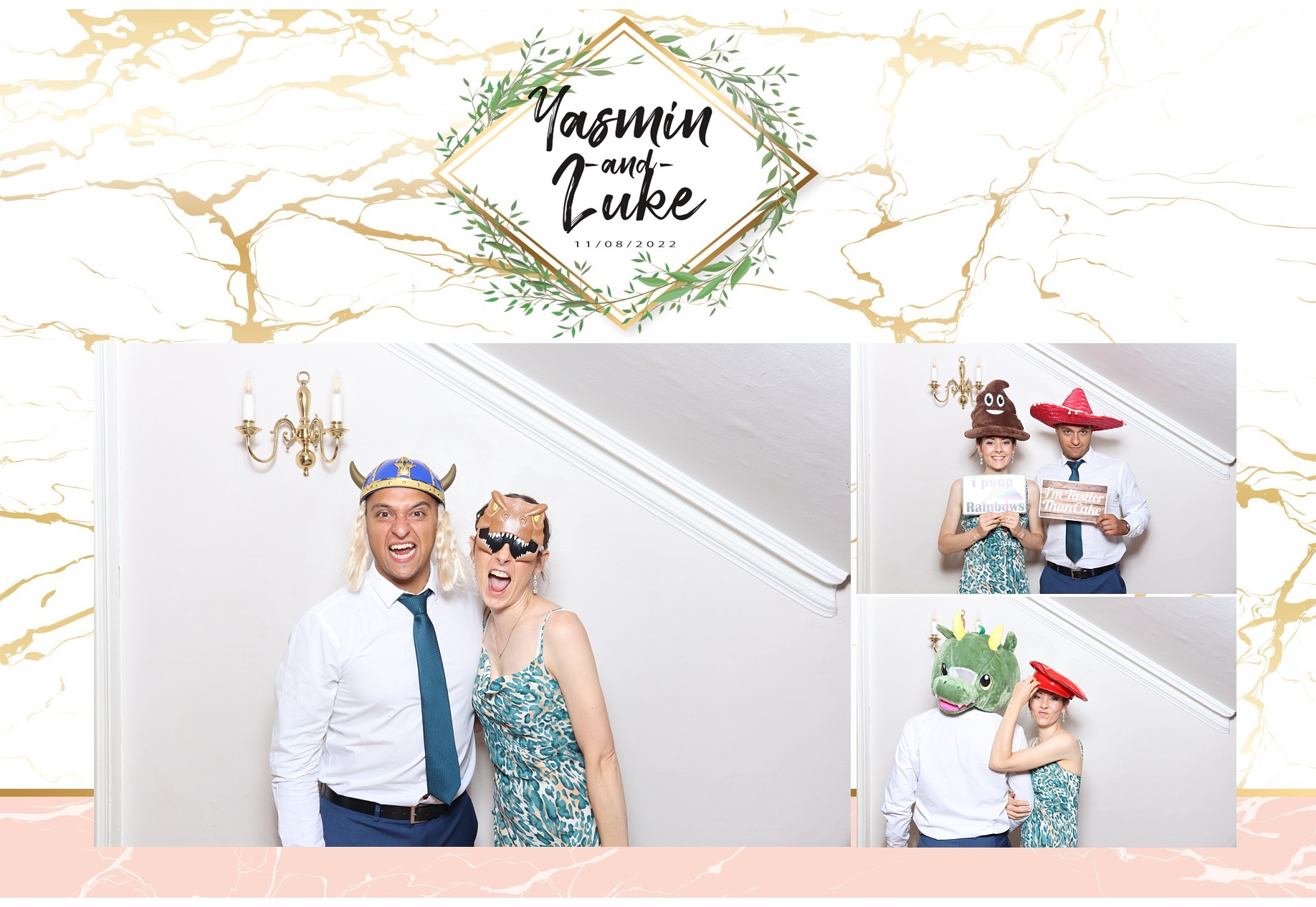 Yasmin and Luke | View more photos from the event at gallery.blissbooth.co.uk/u/BlissBooth/Yasmin-and-Luke