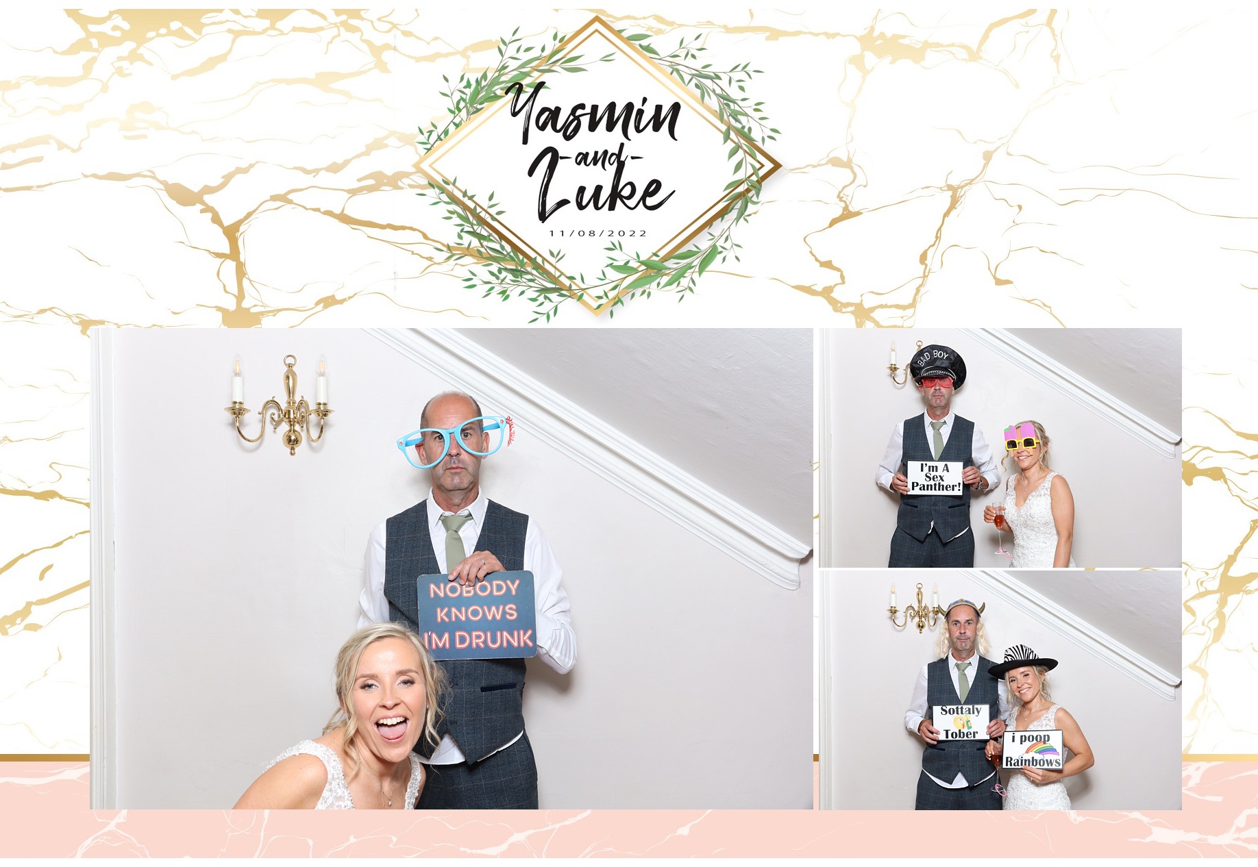 Yasmin and Luke | View more photos from the event at gallery.blissbooth.co.uk/u/BlissBooth/Yasmin-and-Luke