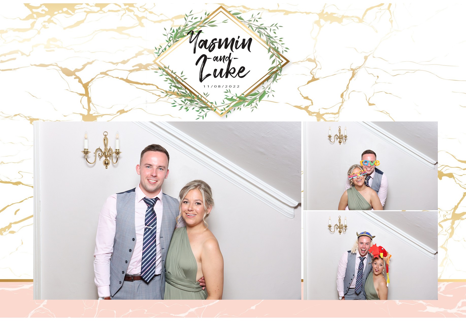 Yasmin and Luke | View more photos from the event at gallery.blissbooth.co.uk/u/BlissBooth/Yasmin-and-Luke