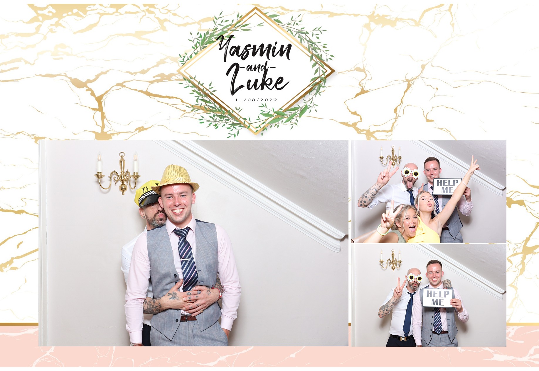 Yasmin and Luke | View more photos from the event at gallery.blissbooth.co.uk/u/BlissBooth/Yasmin-and-Luke