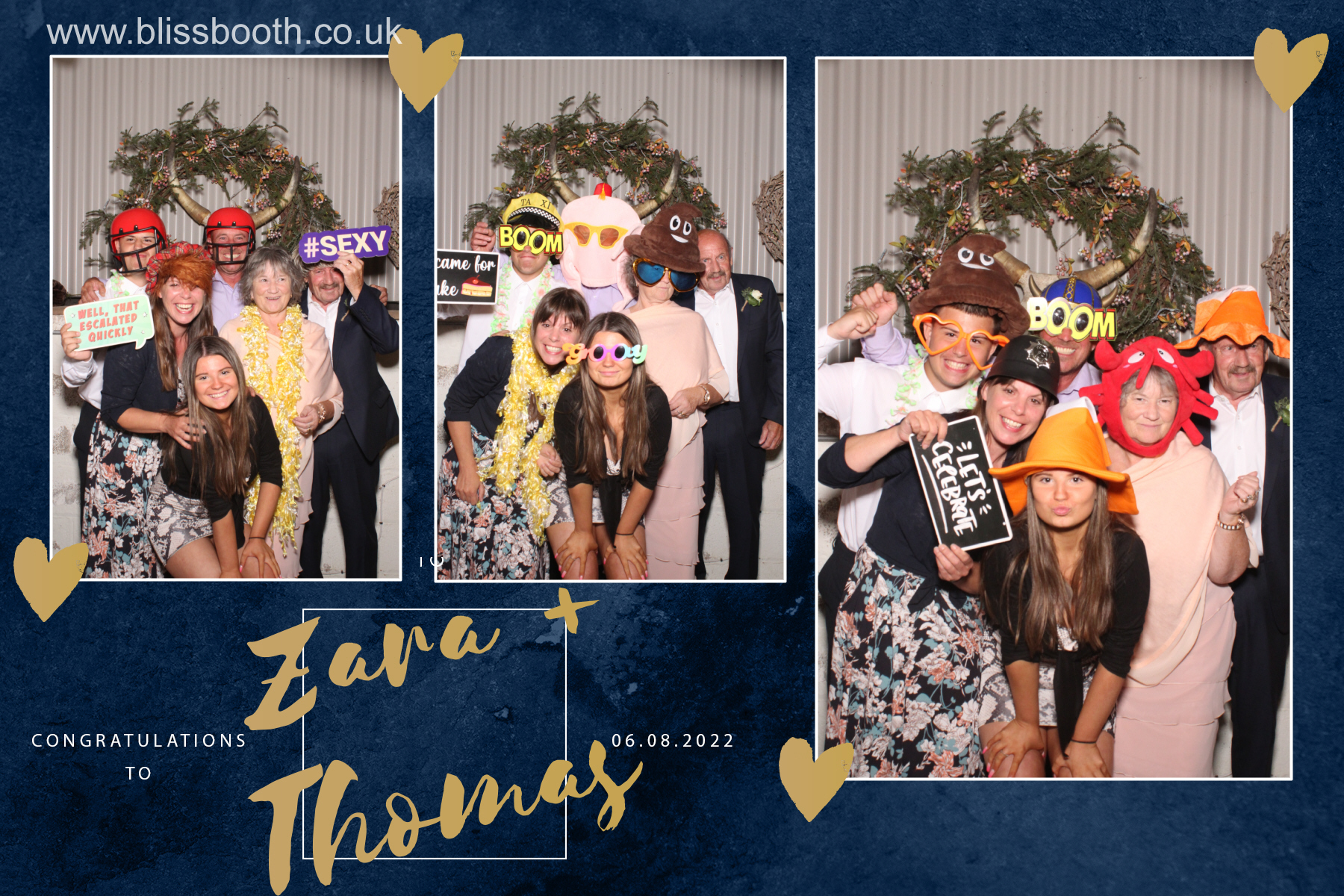 Zara and Thomas | View more photos from the event at gallery.blissbooth.co.uk/u/BlissBooth/Zara-and-Thomas