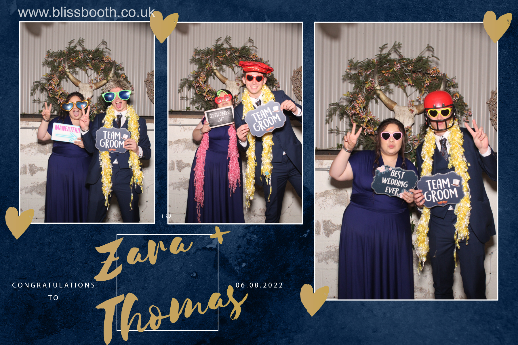 Zara and Thomas | View more photos from the event at gallery.blissbooth.co.uk/u/BlissBooth/Zara-and-Thomas