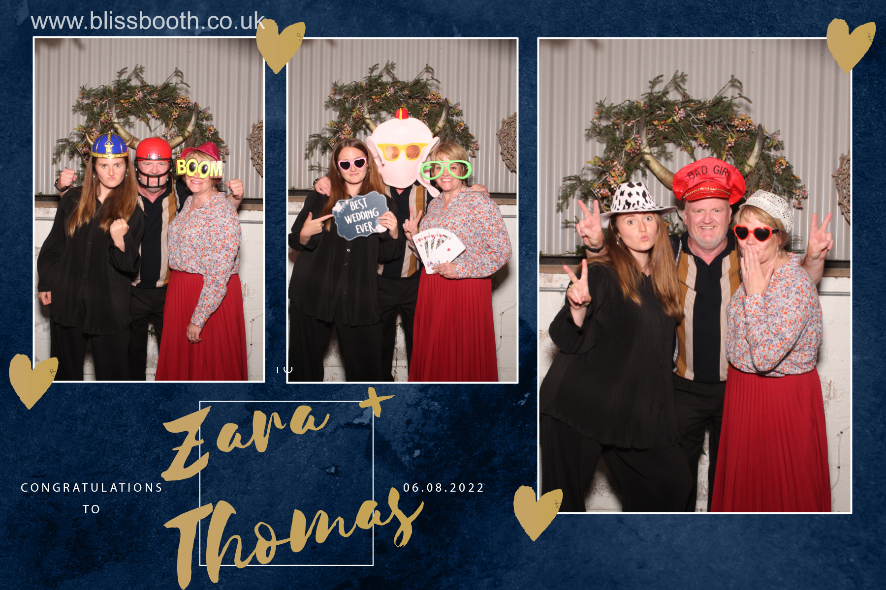 Zara and Thomas | View more photos from the event at gallery.blissbooth.co.uk/u/BlissBooth/Zara-and-Thomas